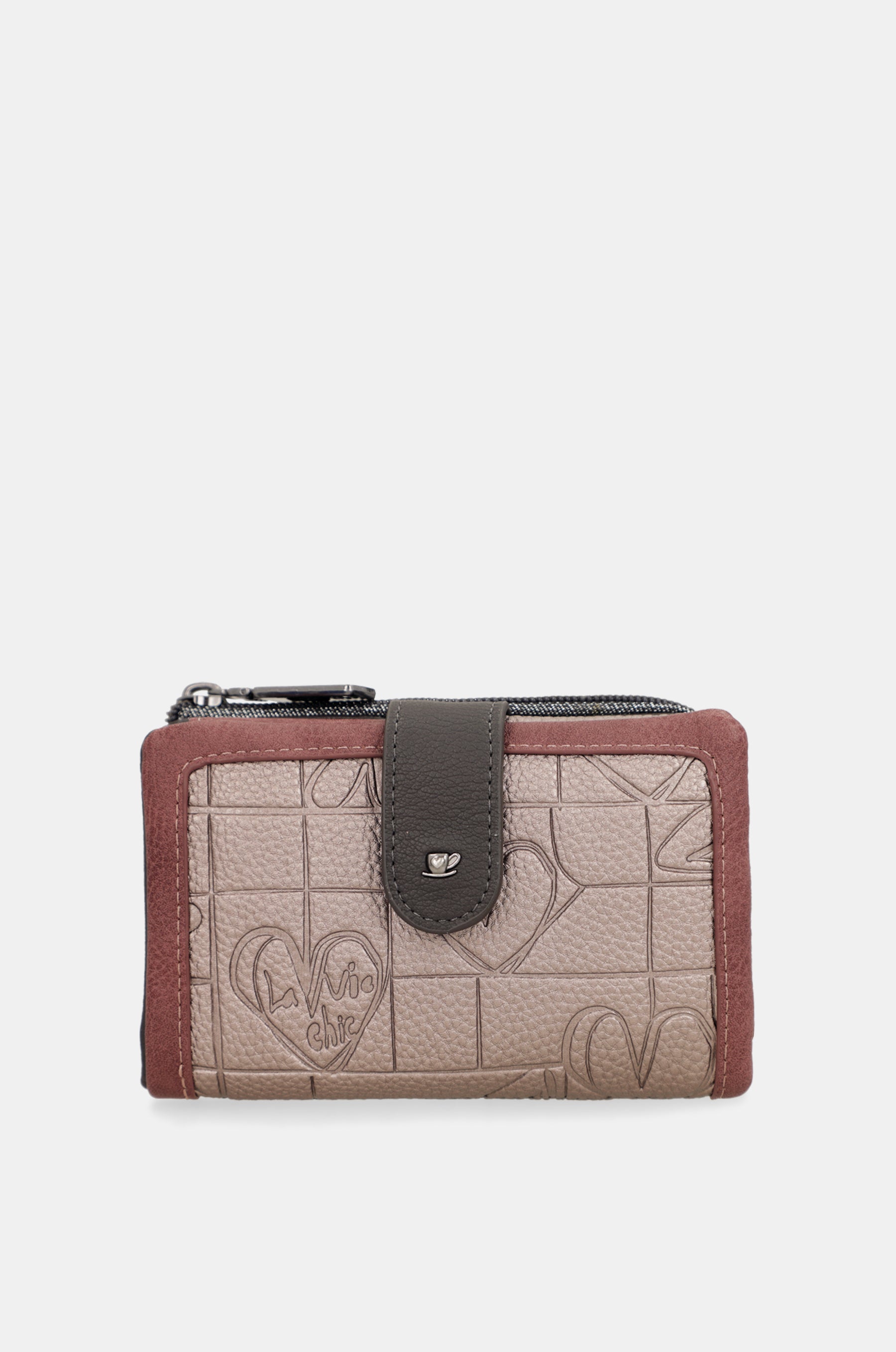 Portafogli medio flessibile RFID Mademoiselle