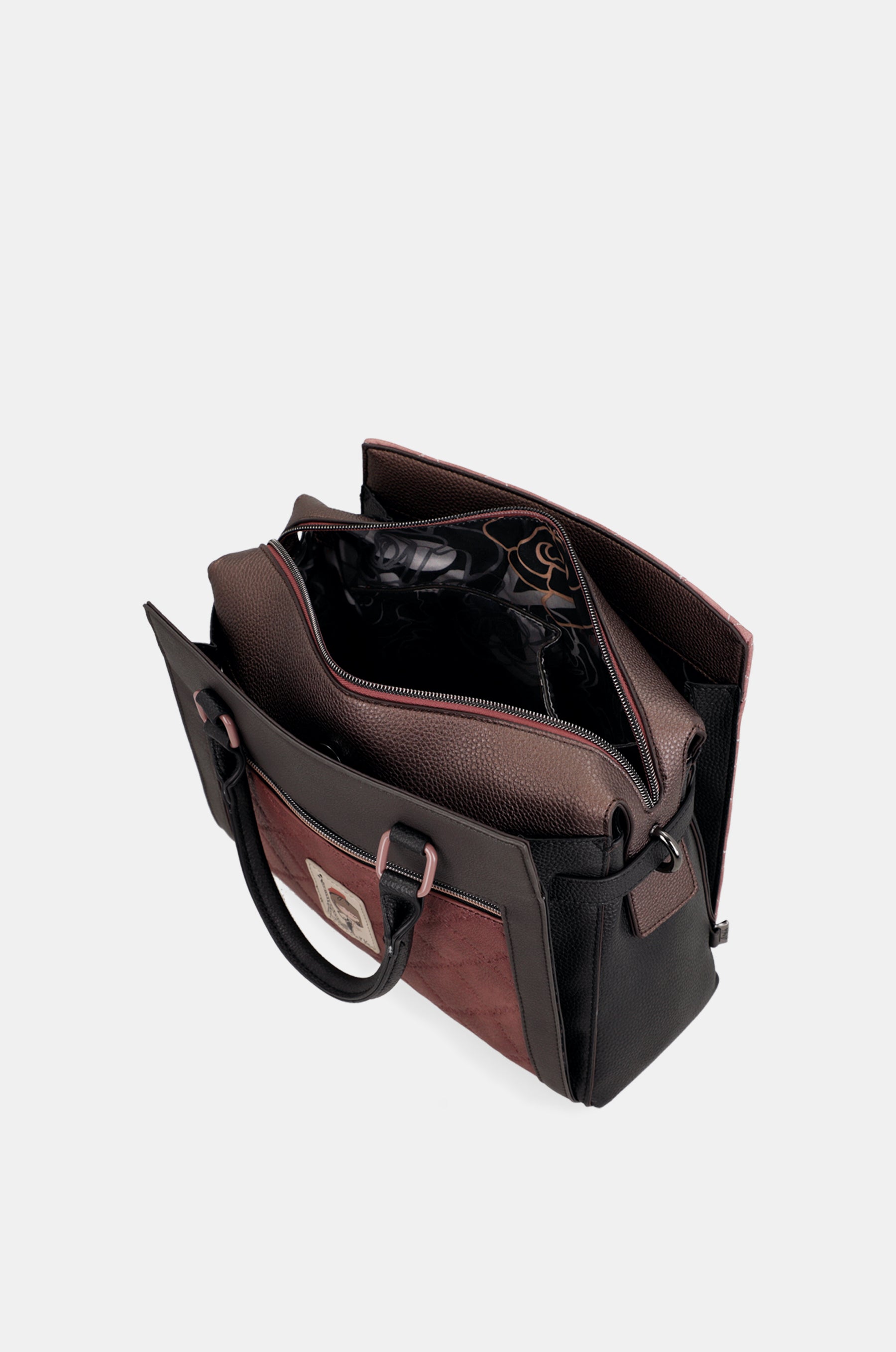 Borsa manico corto e tracolla Parisian