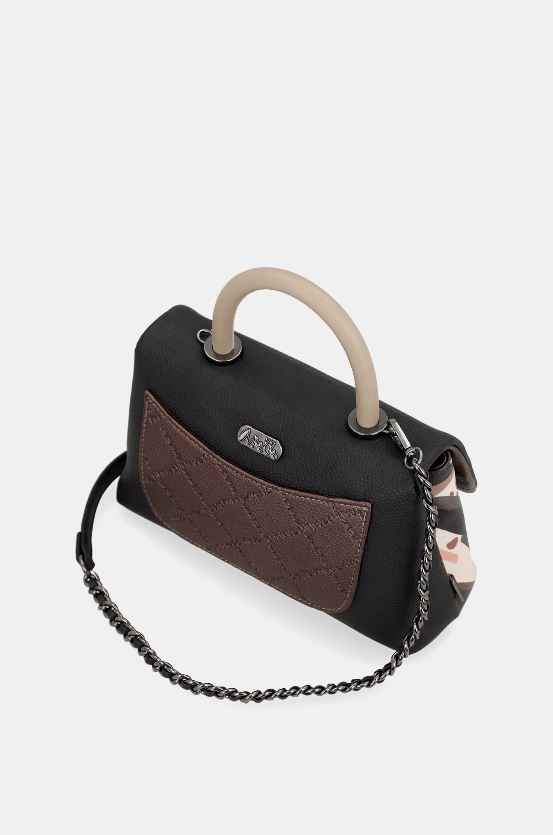 Borsa manico corto e tracolla Parisian