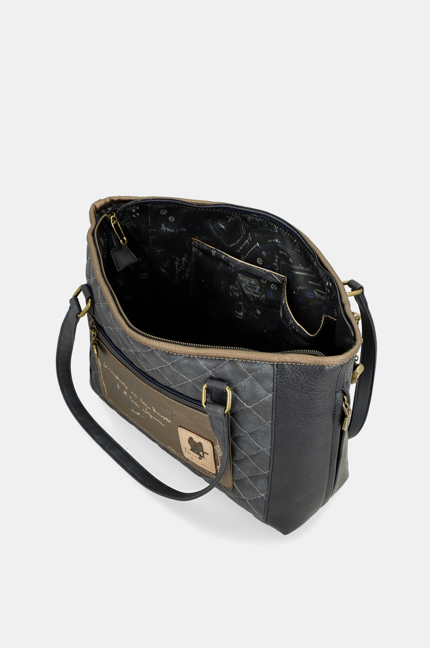 Borsa shopper con tracolla Studio