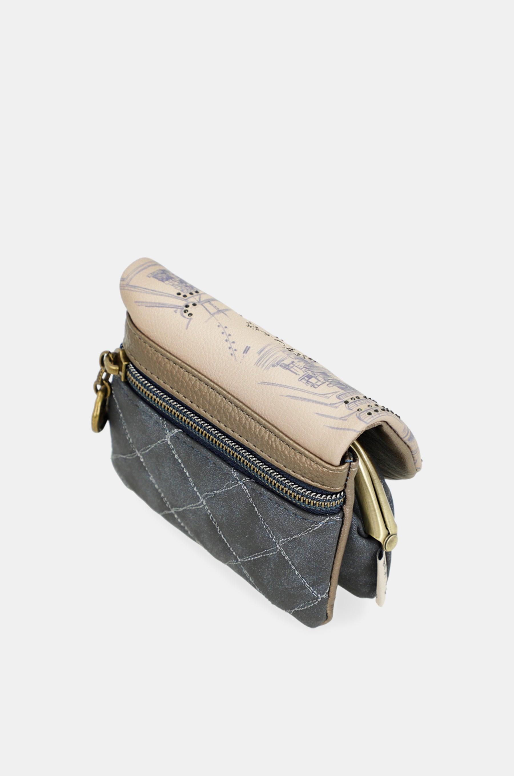 Portamonete con patta Studio