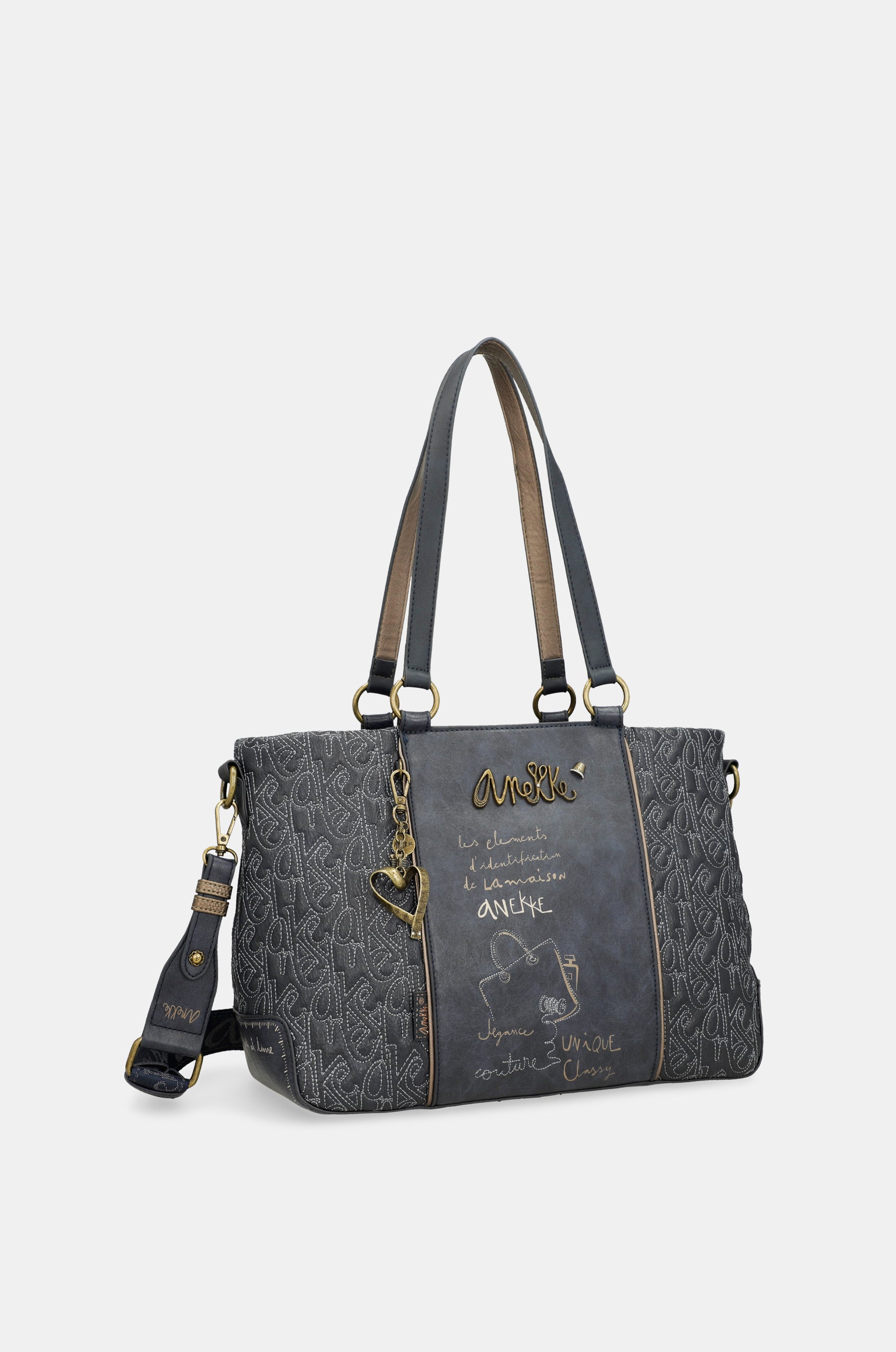 Borsa manico corto e tracolla Boutique