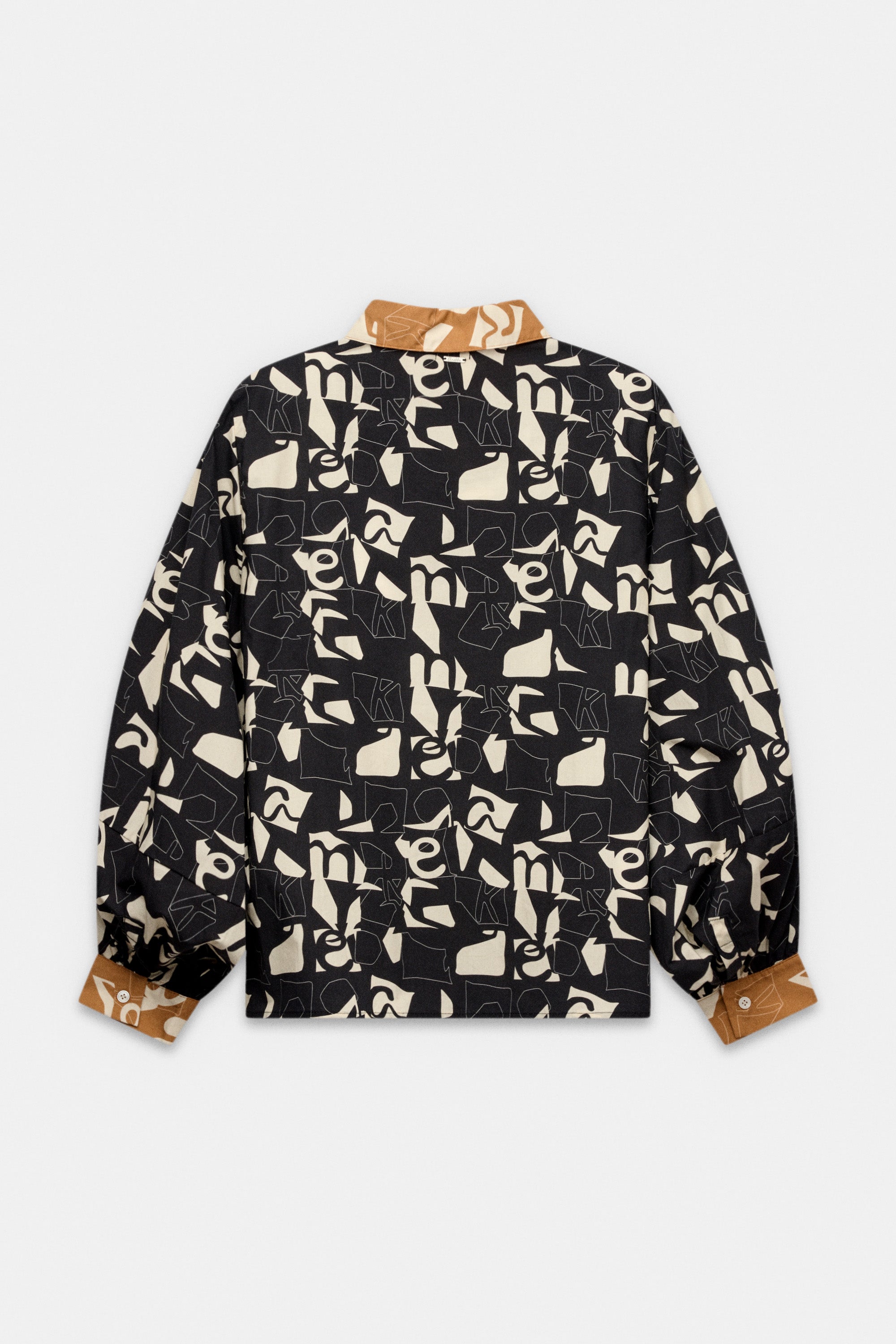 Camicia a maniche lunghe con stampa Bloom