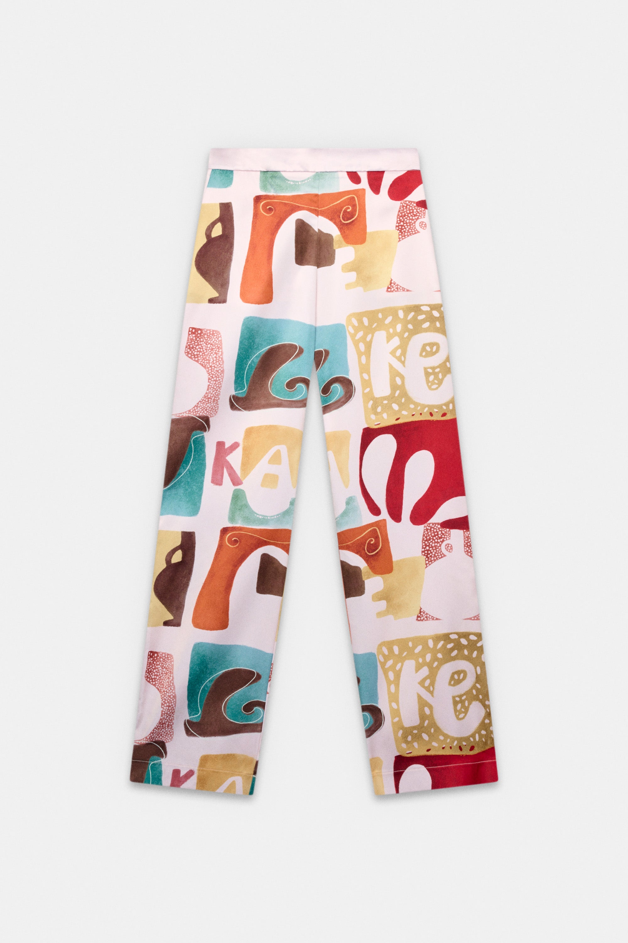 Pantaloni stampati Amphora