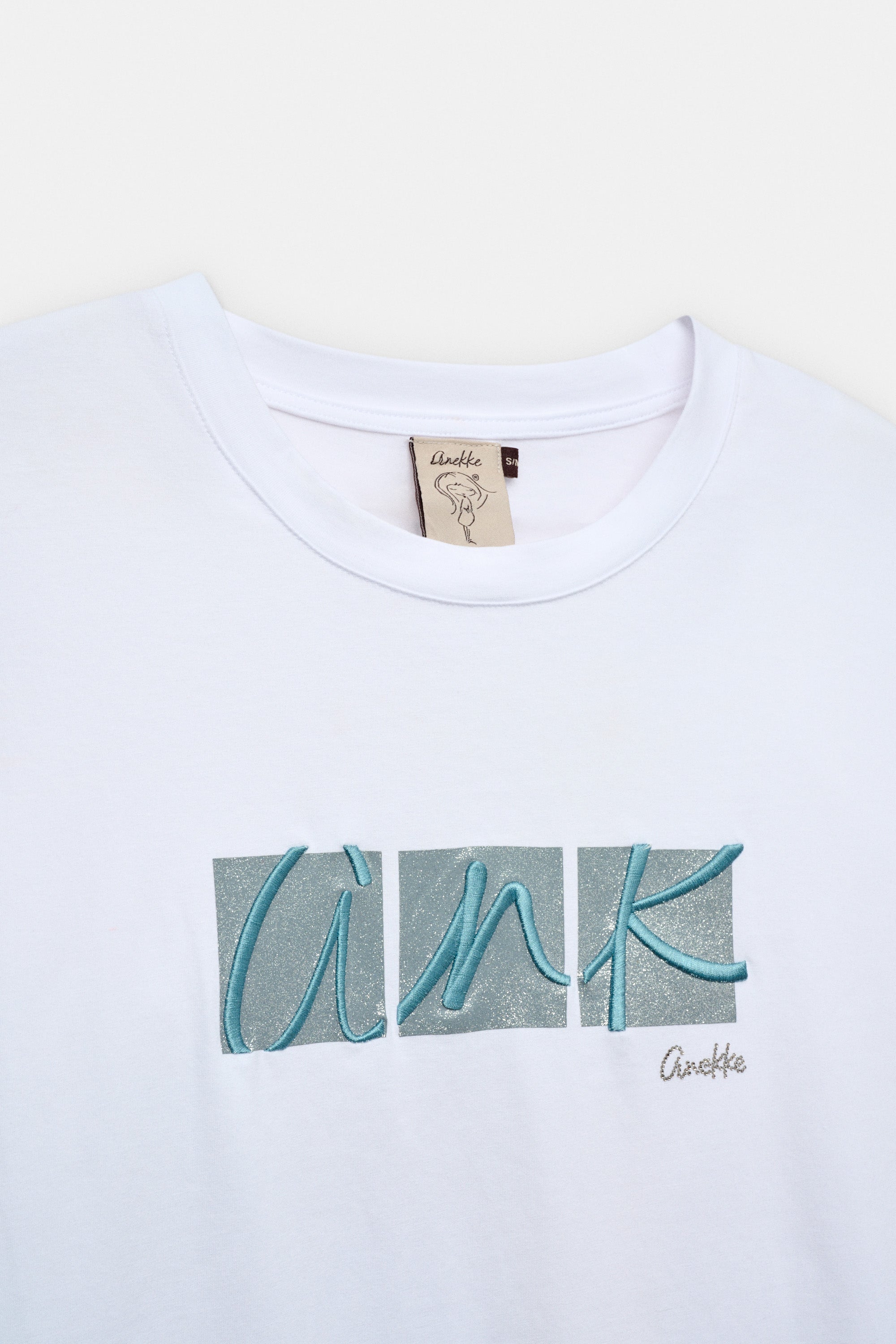 Maglietta a maniche corte bianca