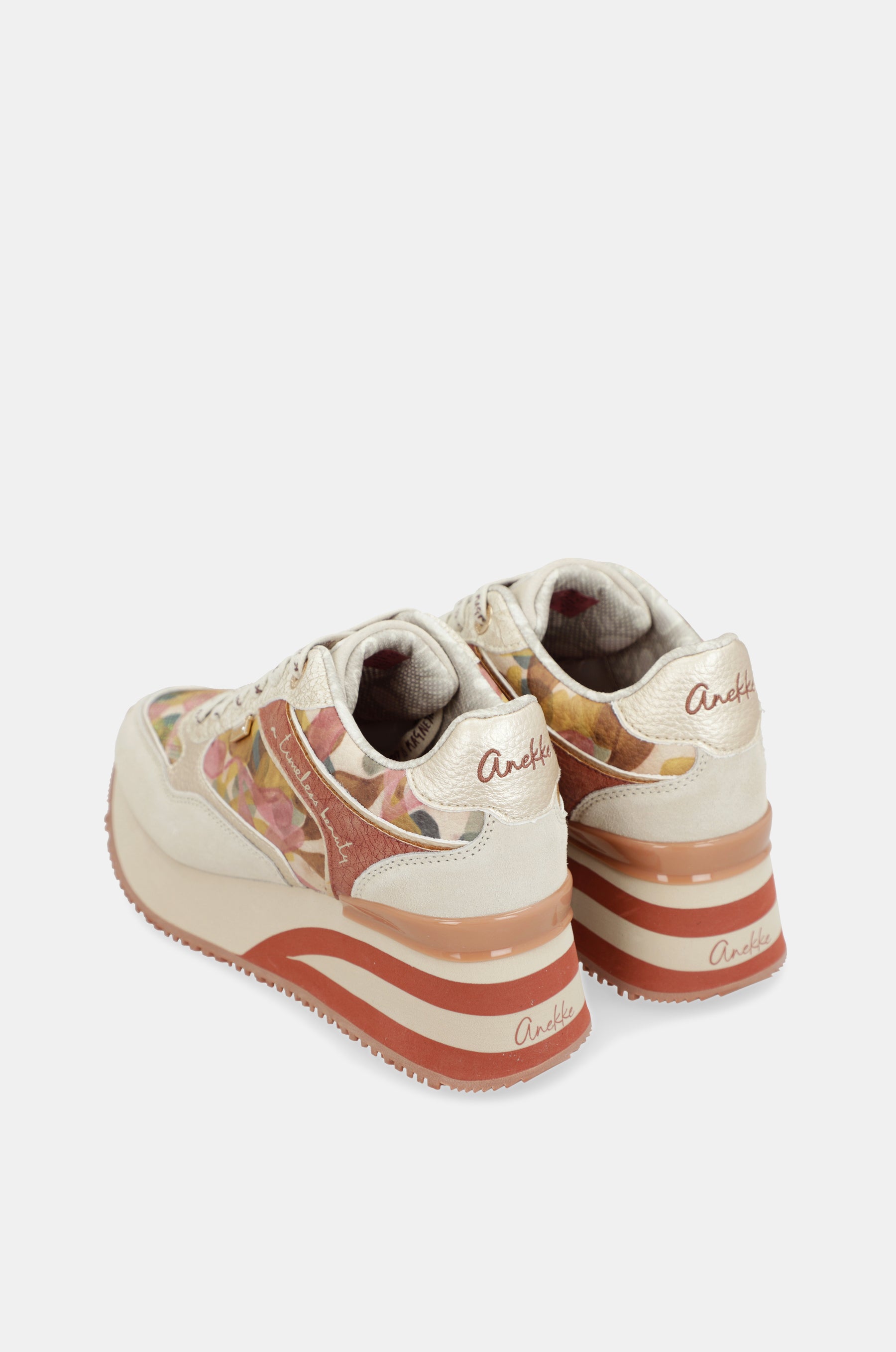 Sneakers rosa e beige Bloom