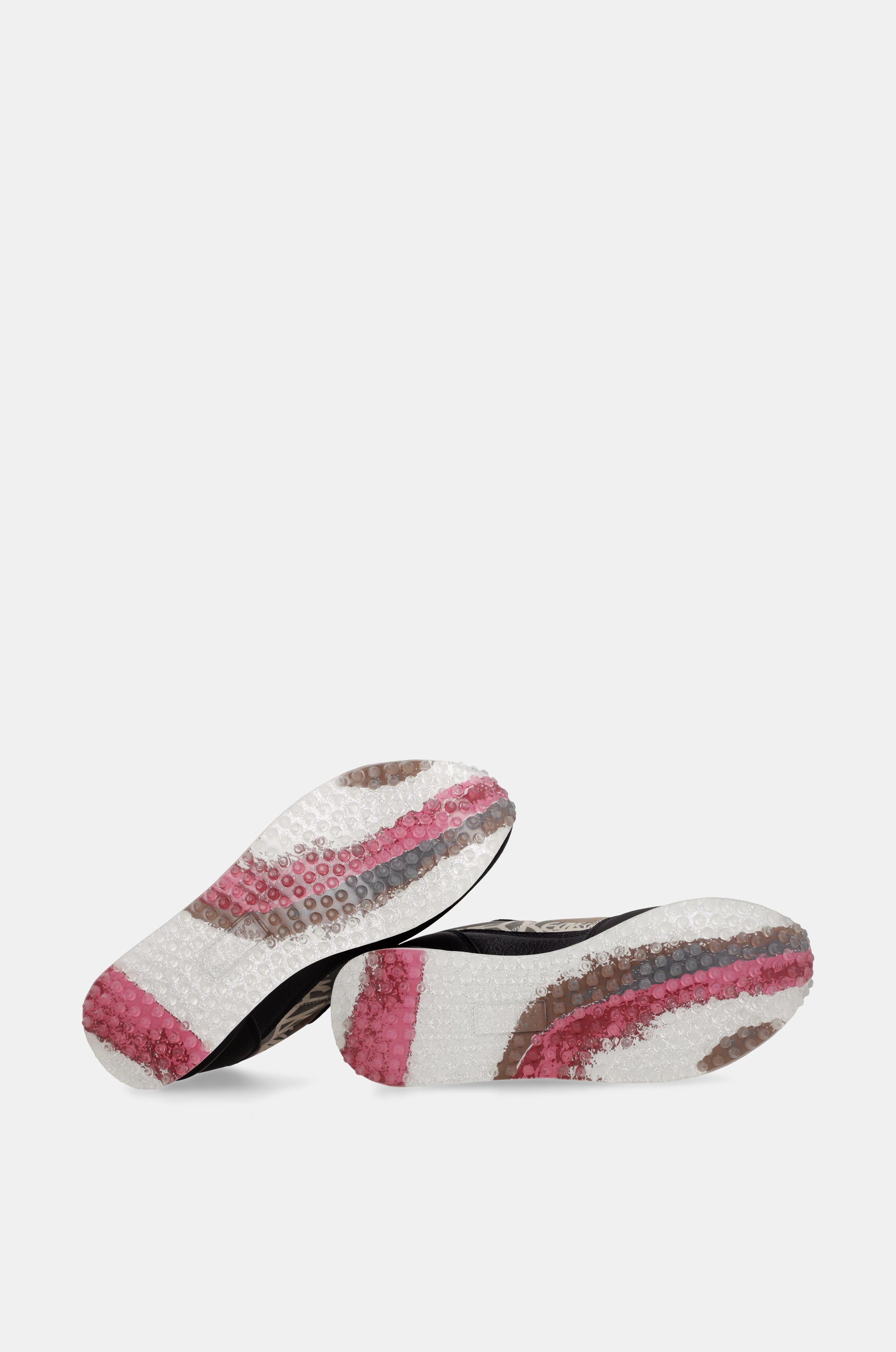 Sneakers nere e rosa