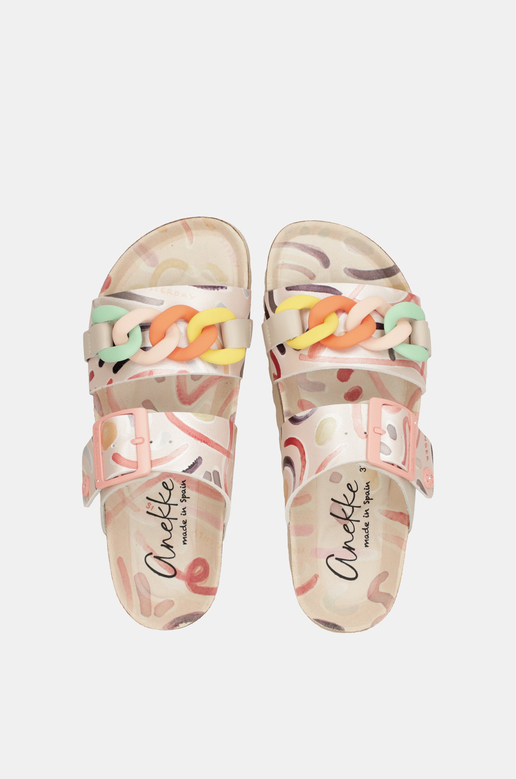 Sandali bio con maglie Olympia