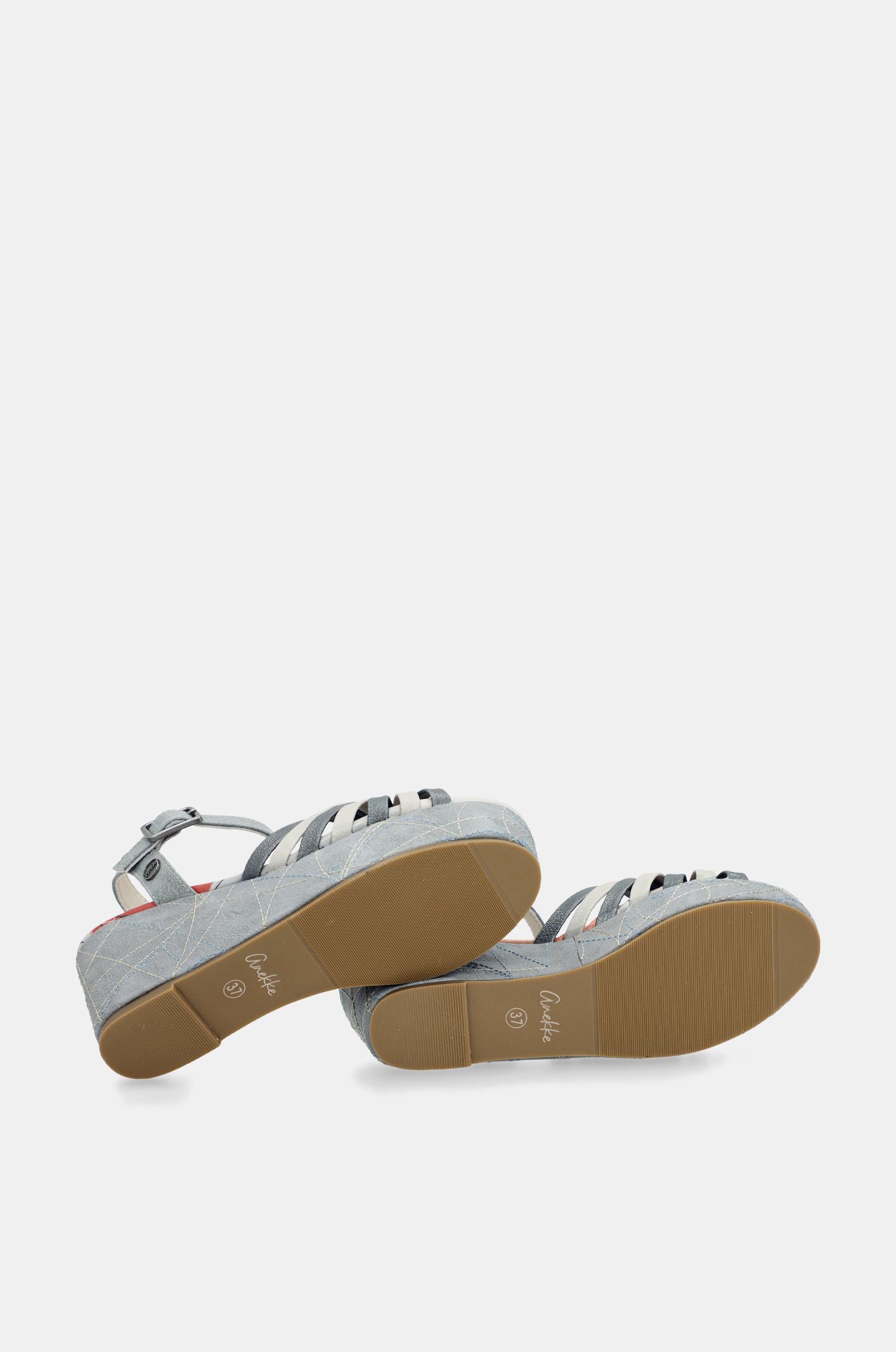 Sandali incrociati blu Auralis