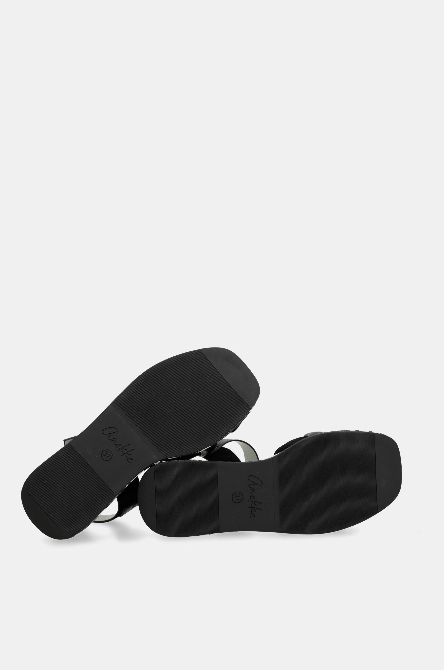 Sandali con platform nero e bianco