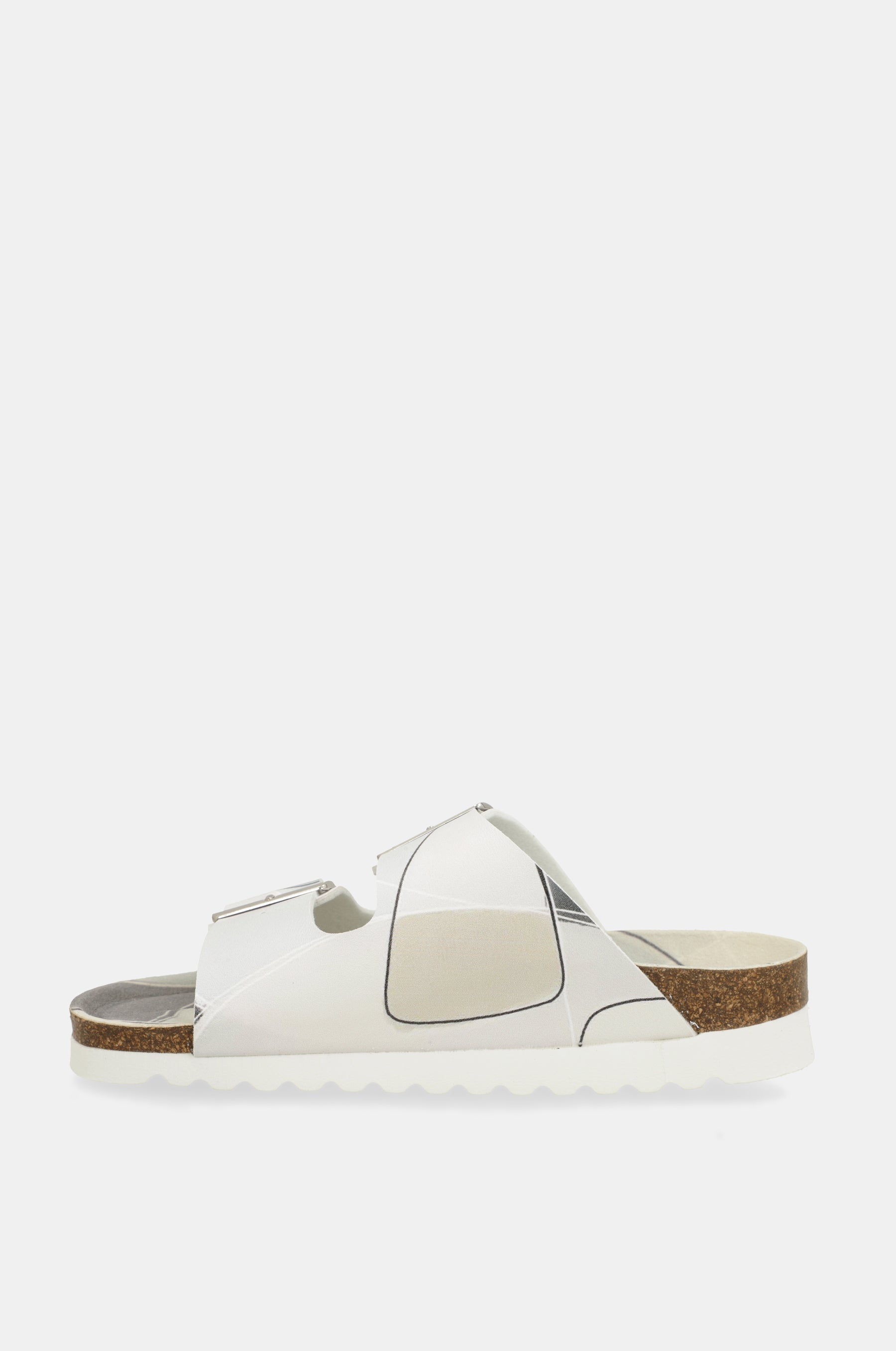 Sandali bio blu e bianchi