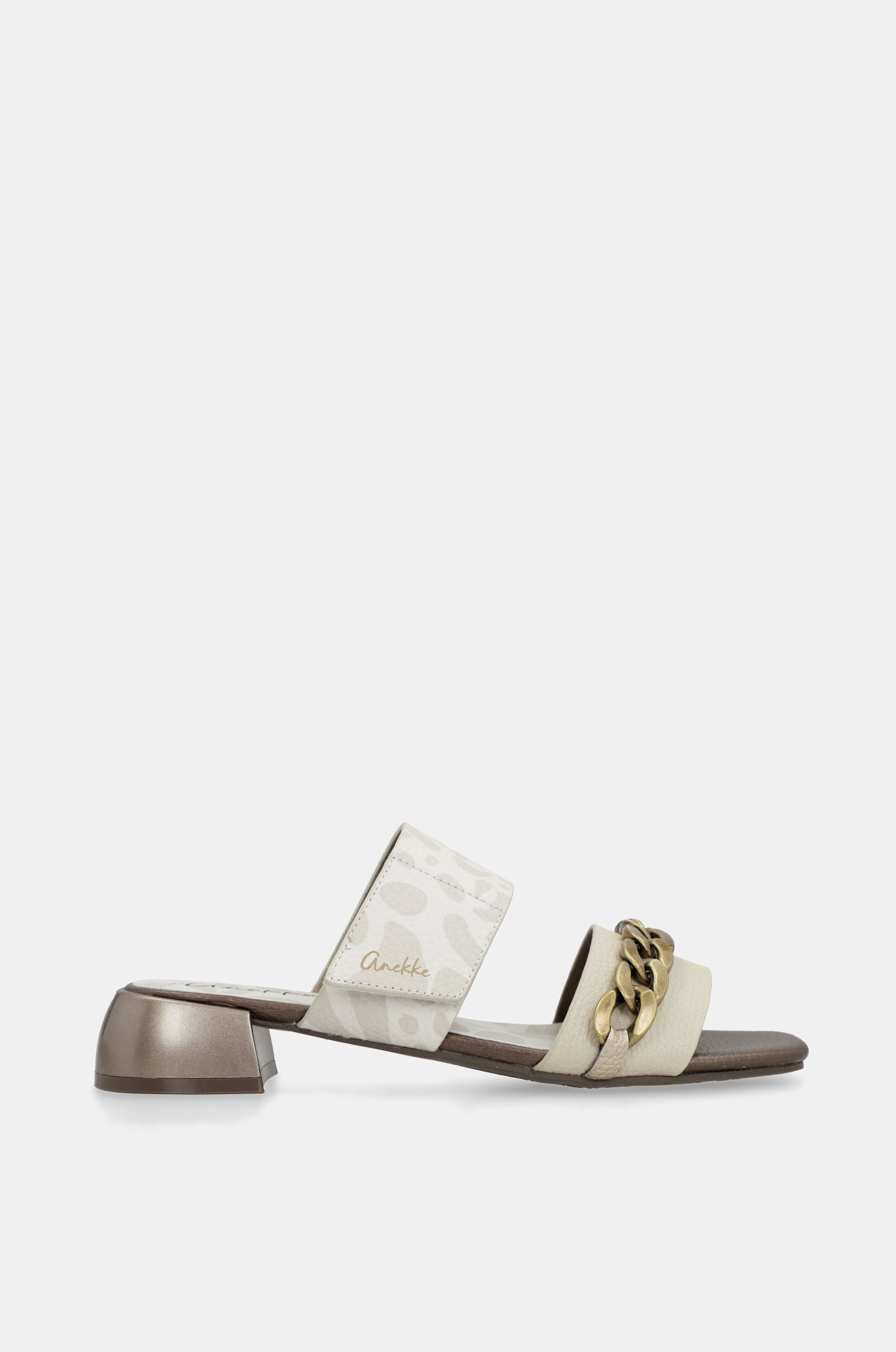 Sandali con tacco e maglie Gaia