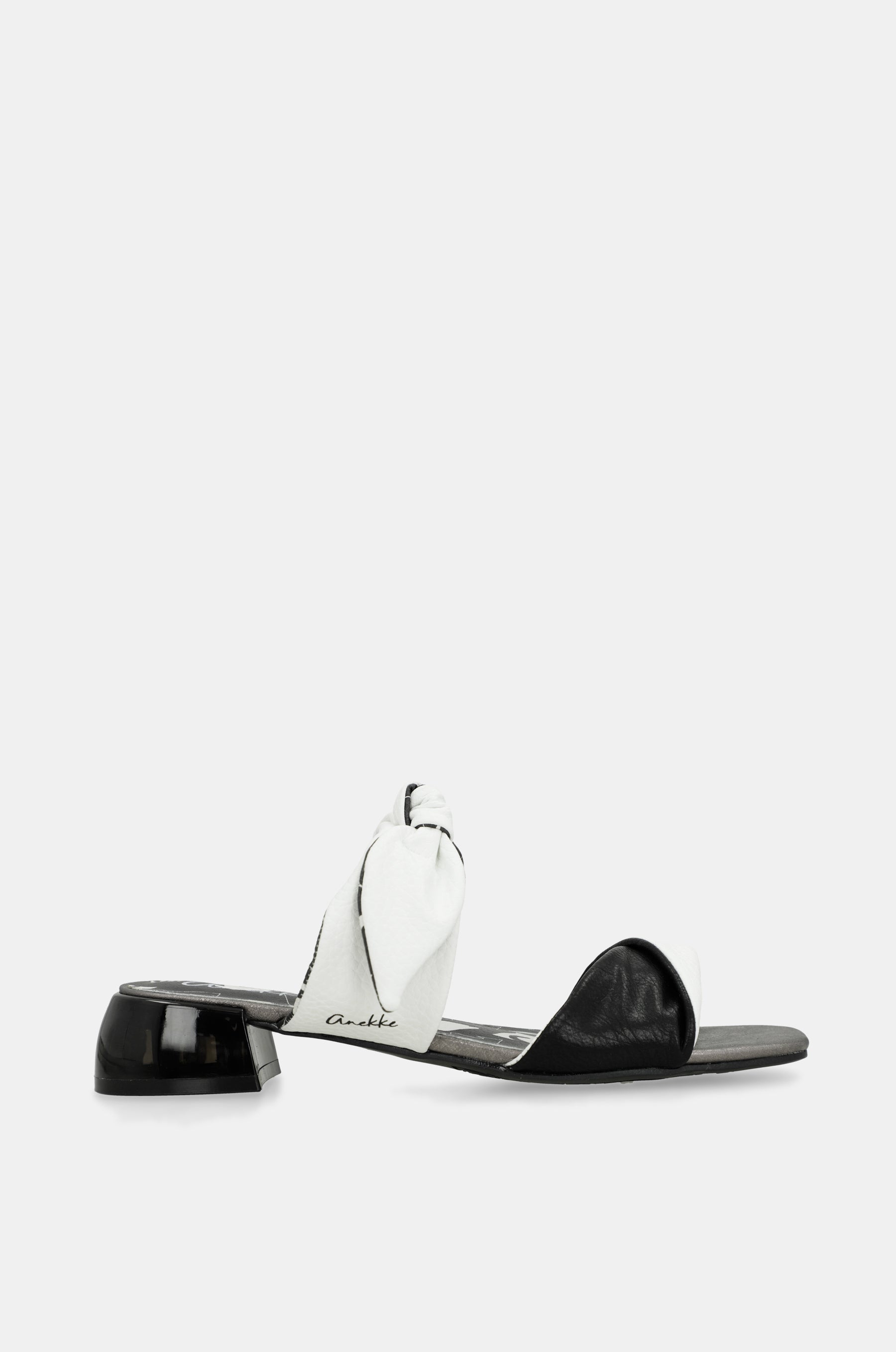 Sandali con tacco e nodo Bloom