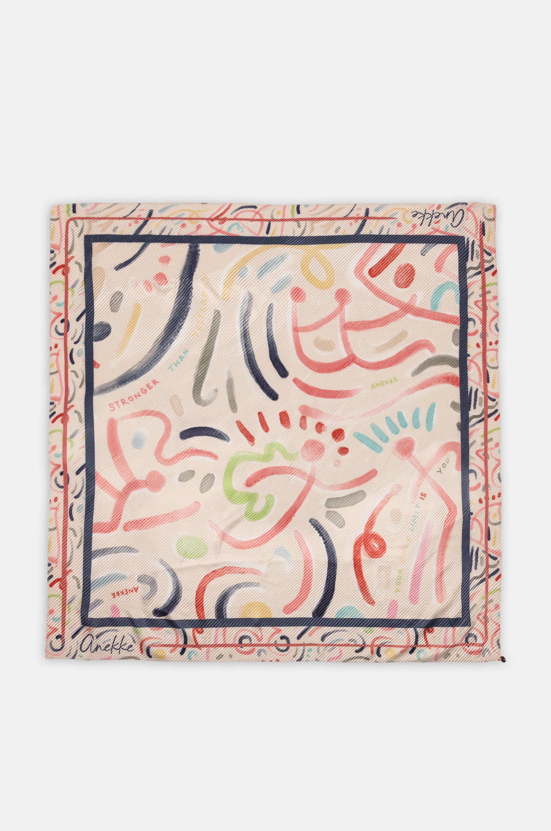 Foulard plissettato Olympia