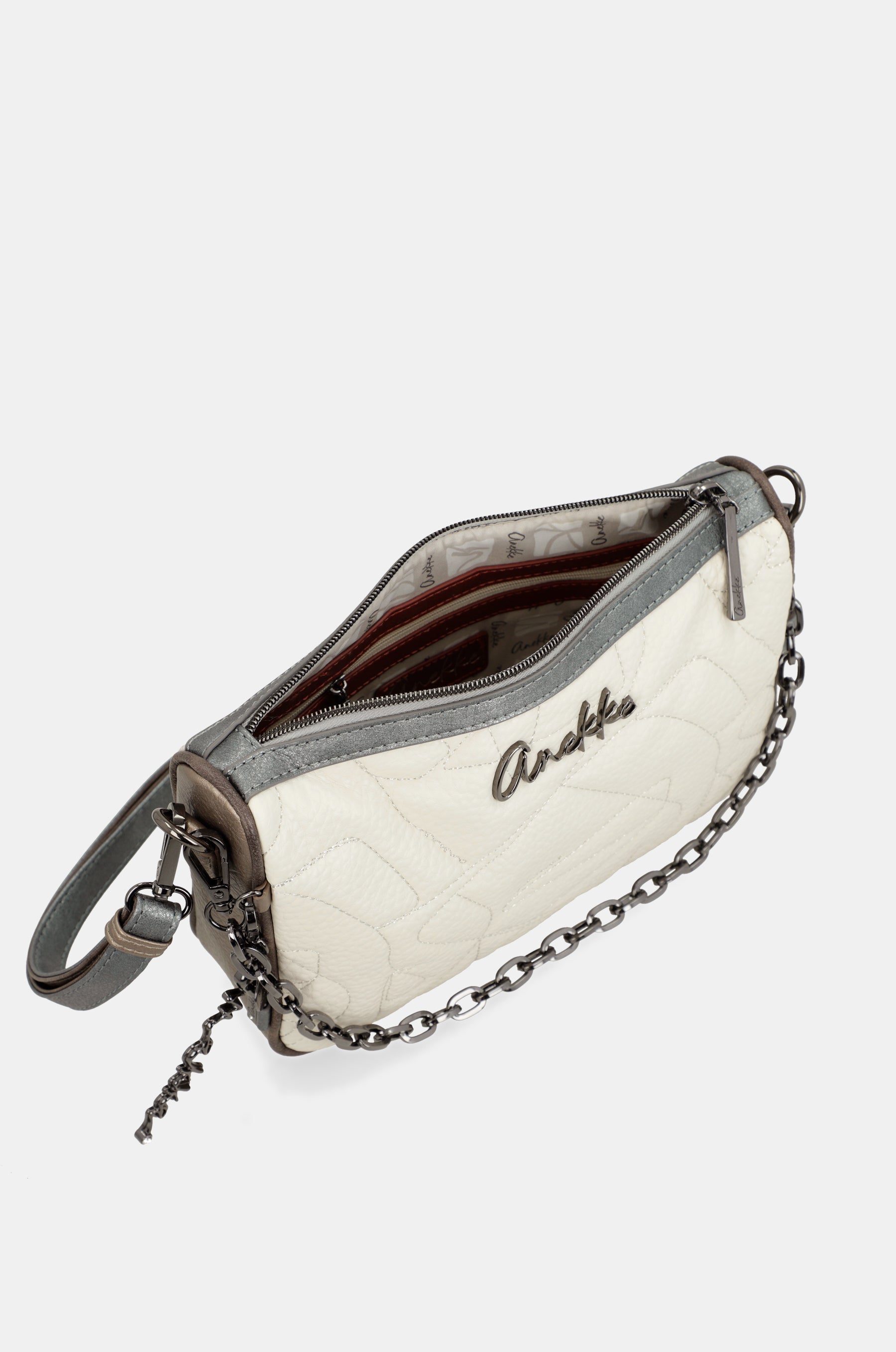 Borsa a tracolla beige Essentials