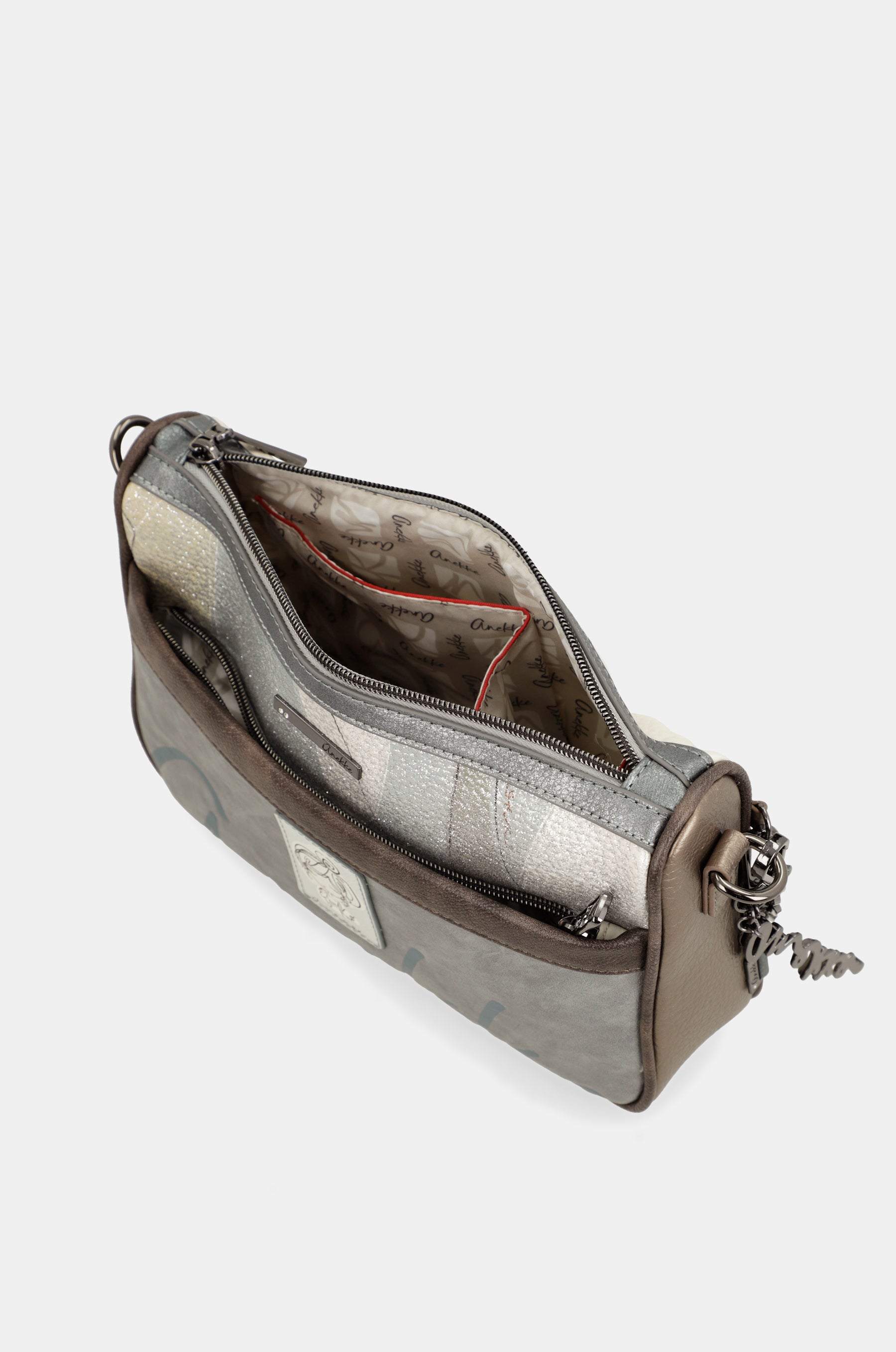 Borsa a tracolla beige Essentials