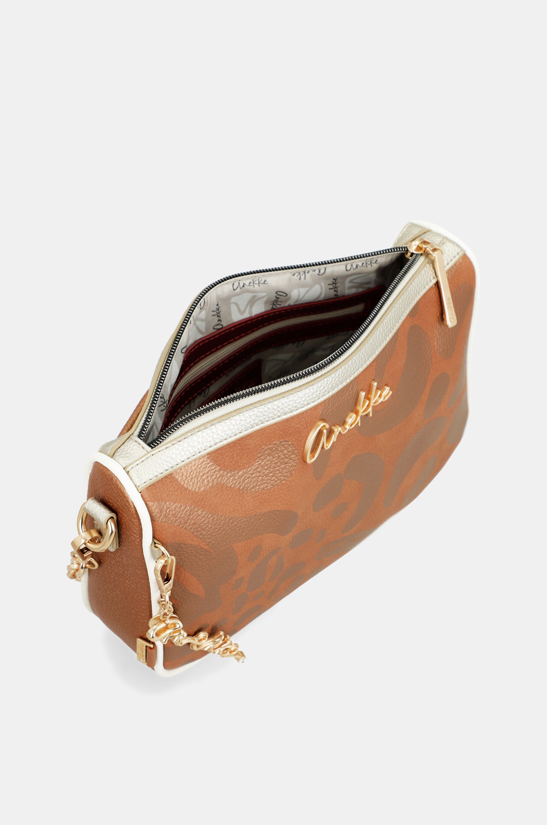 Borsa a tracolla corallo Essentials