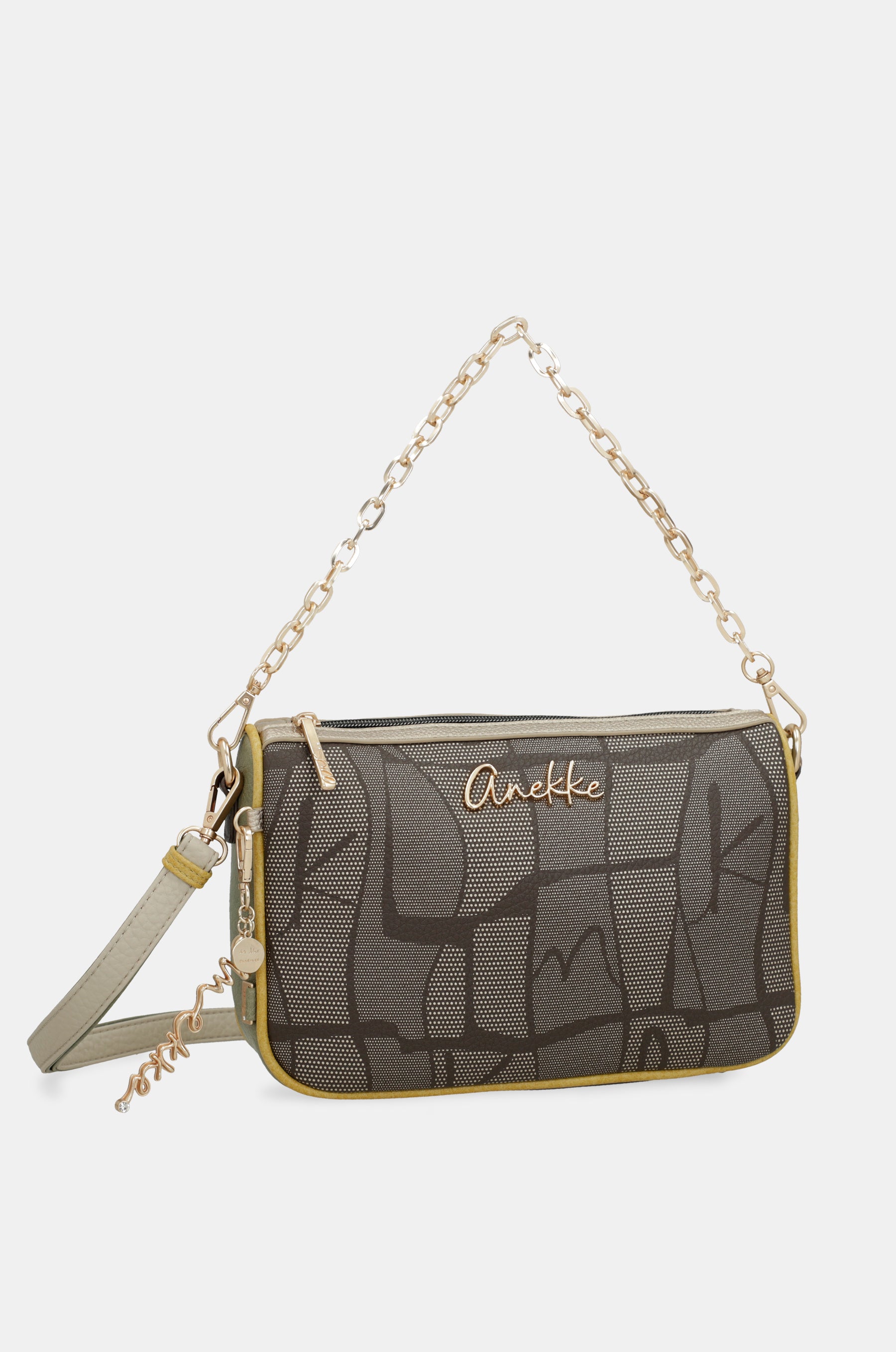 Borsa a tracolla marrone Essentials