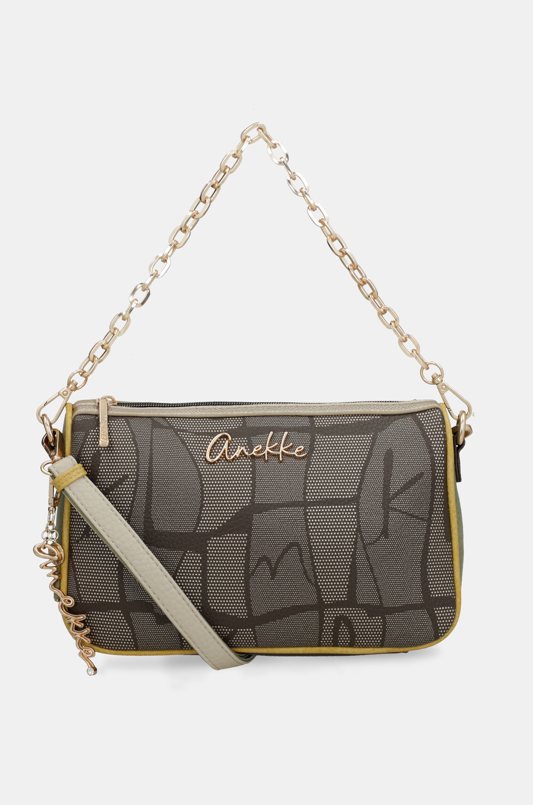 Borsa a tracolla marrone Essentials