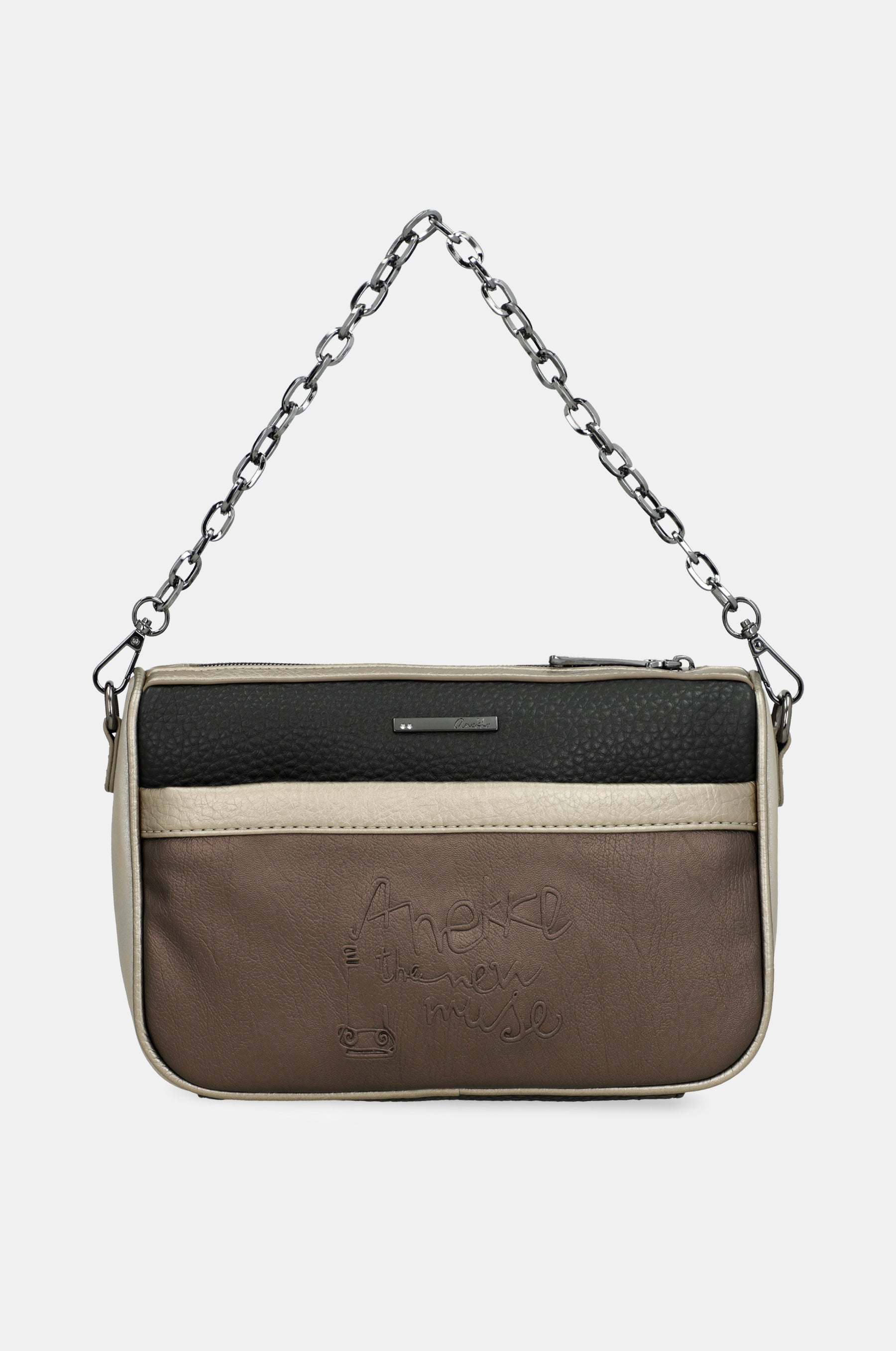 Borsa a tracolla nera Essentials