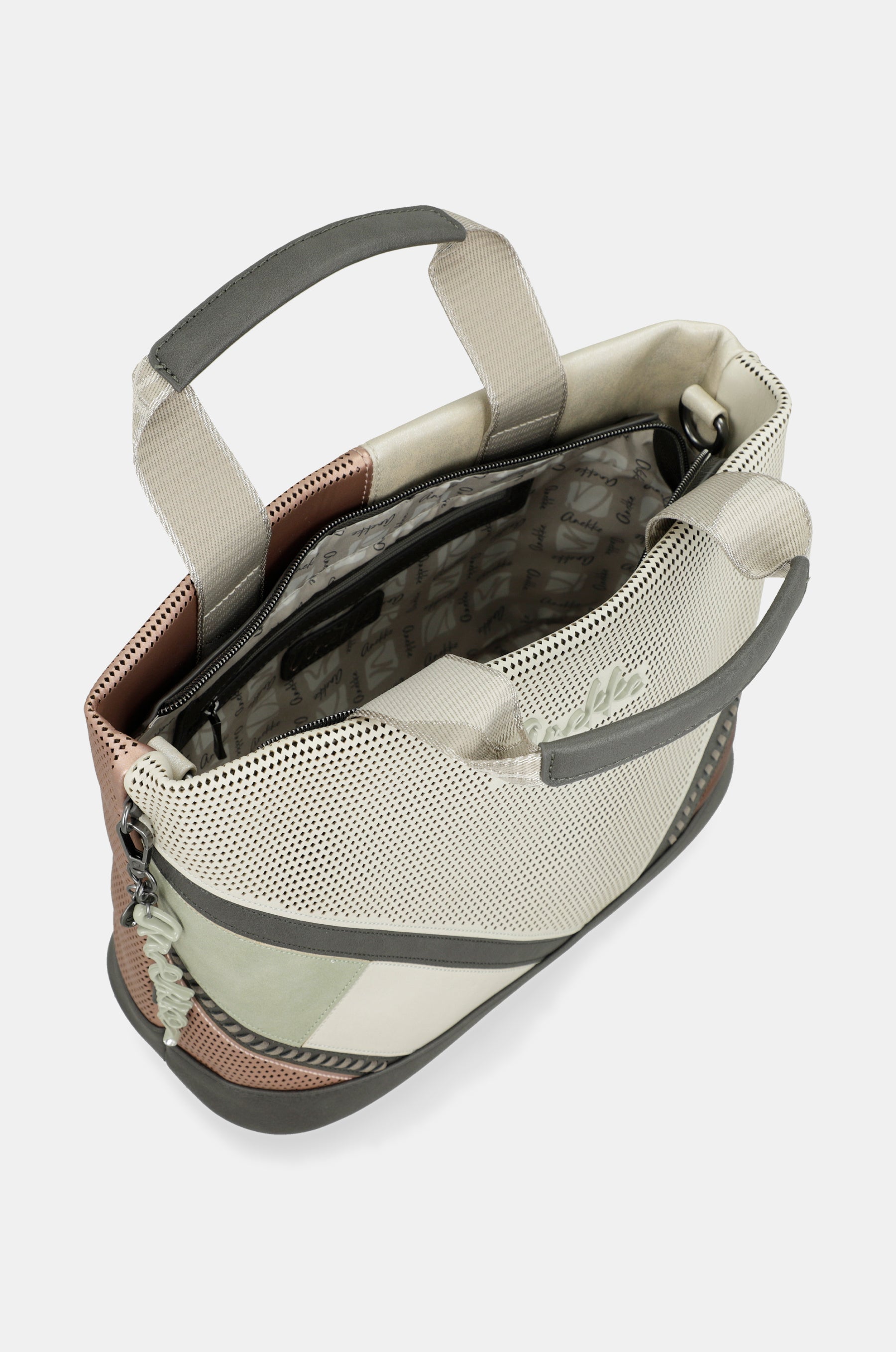 Borsa con manico corto Symmetra