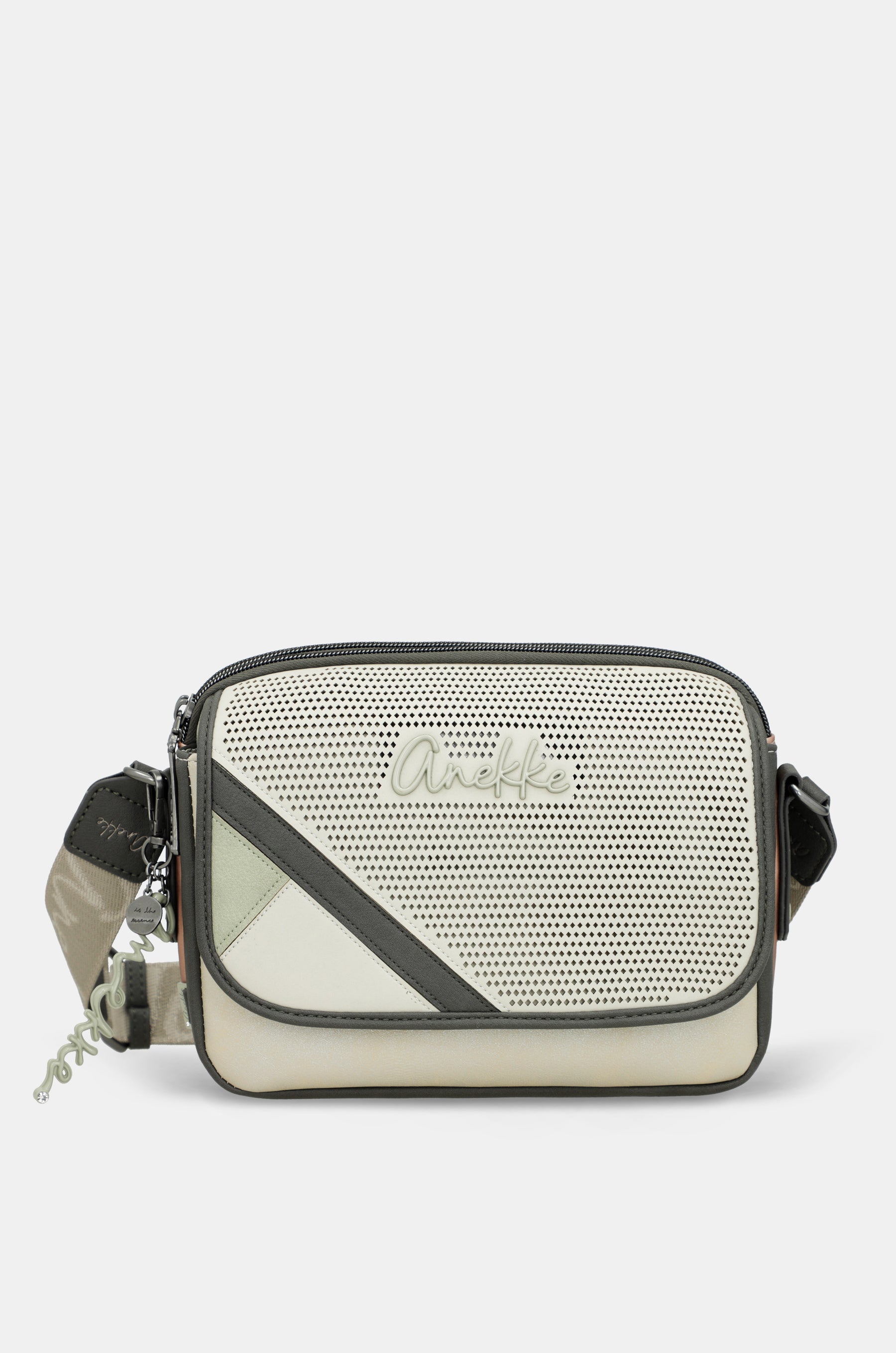 Borsa a tracolla con patta Symmetra