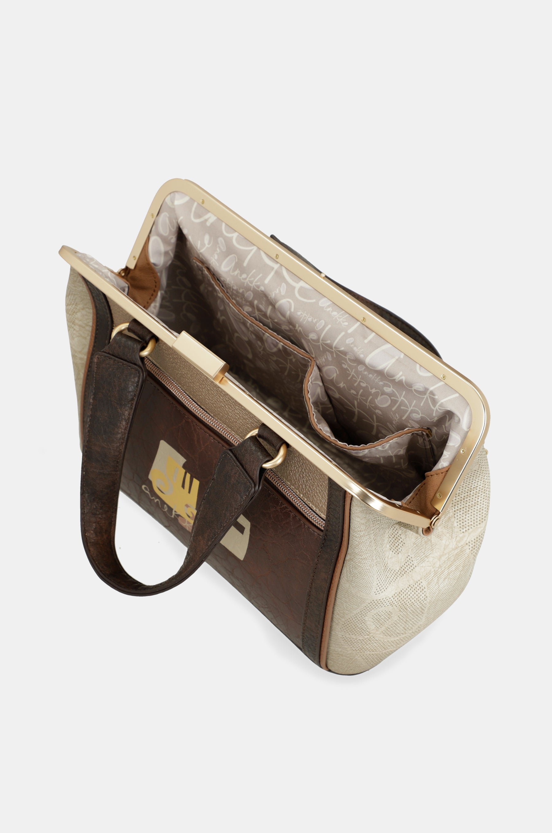 Borsa con chiusura a clip Muse