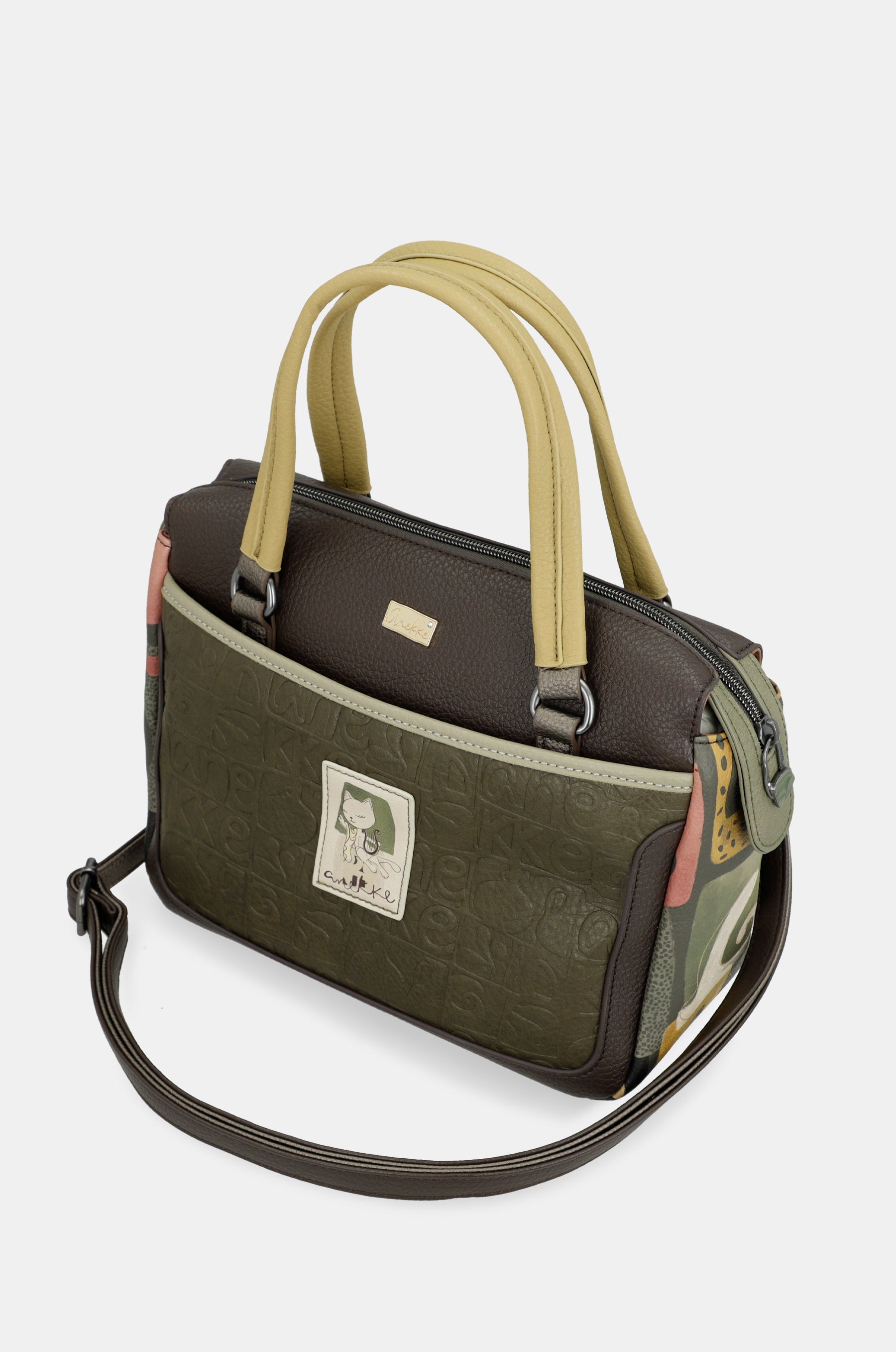 Borsa con manico corto e tracolla Muse