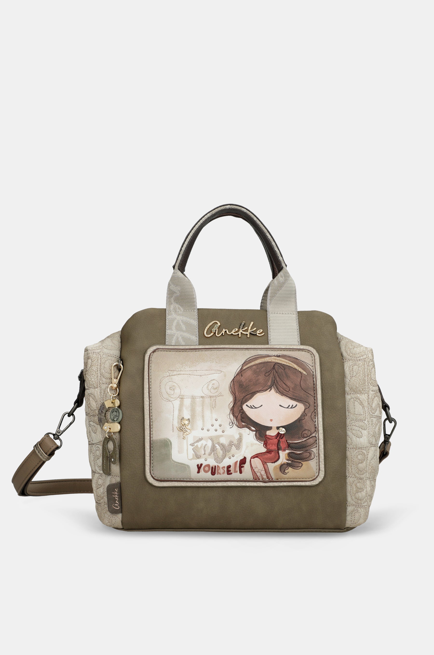 Borsa media con manico corto Muse