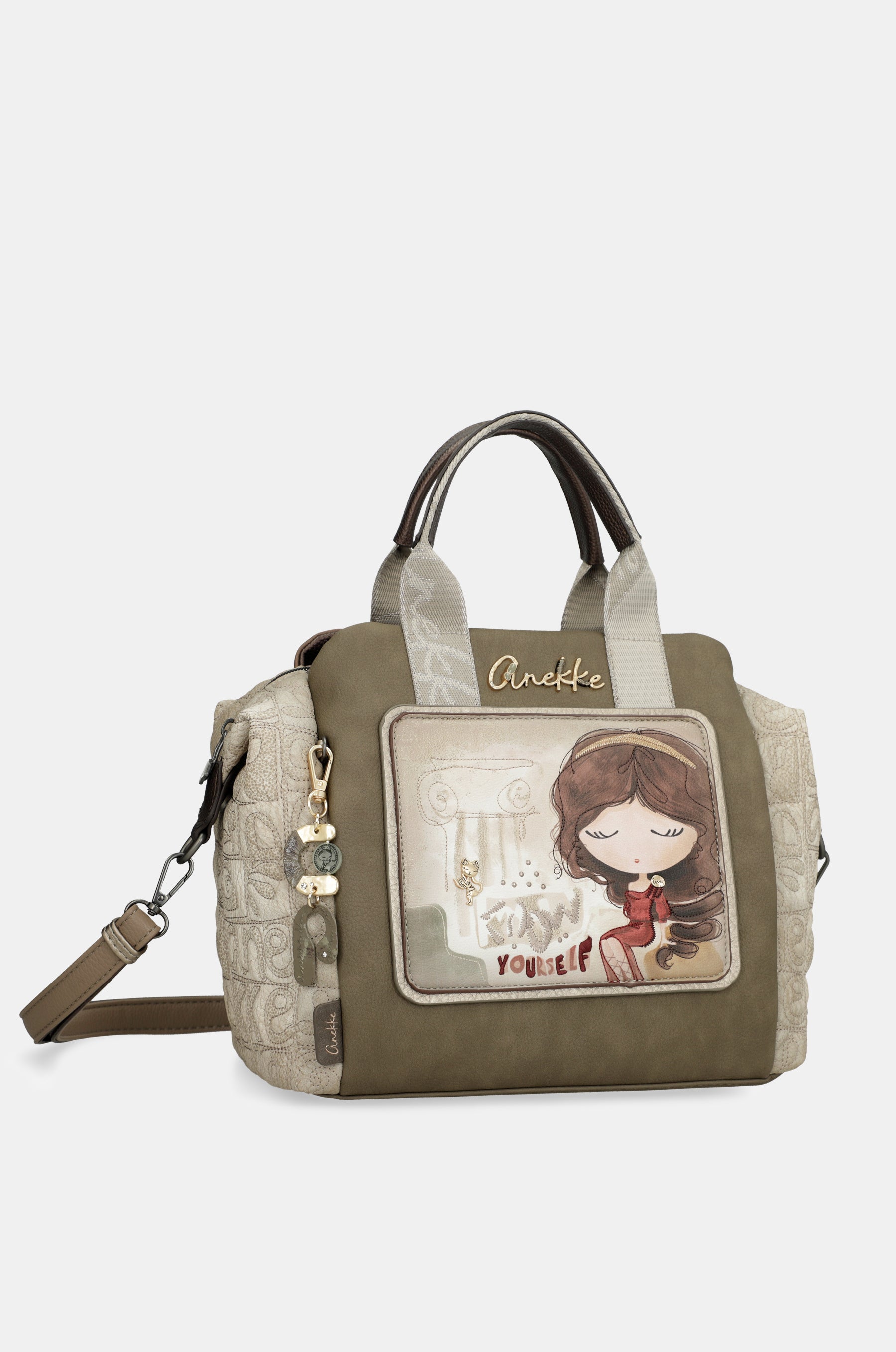 Borsa media con manico corto Muse