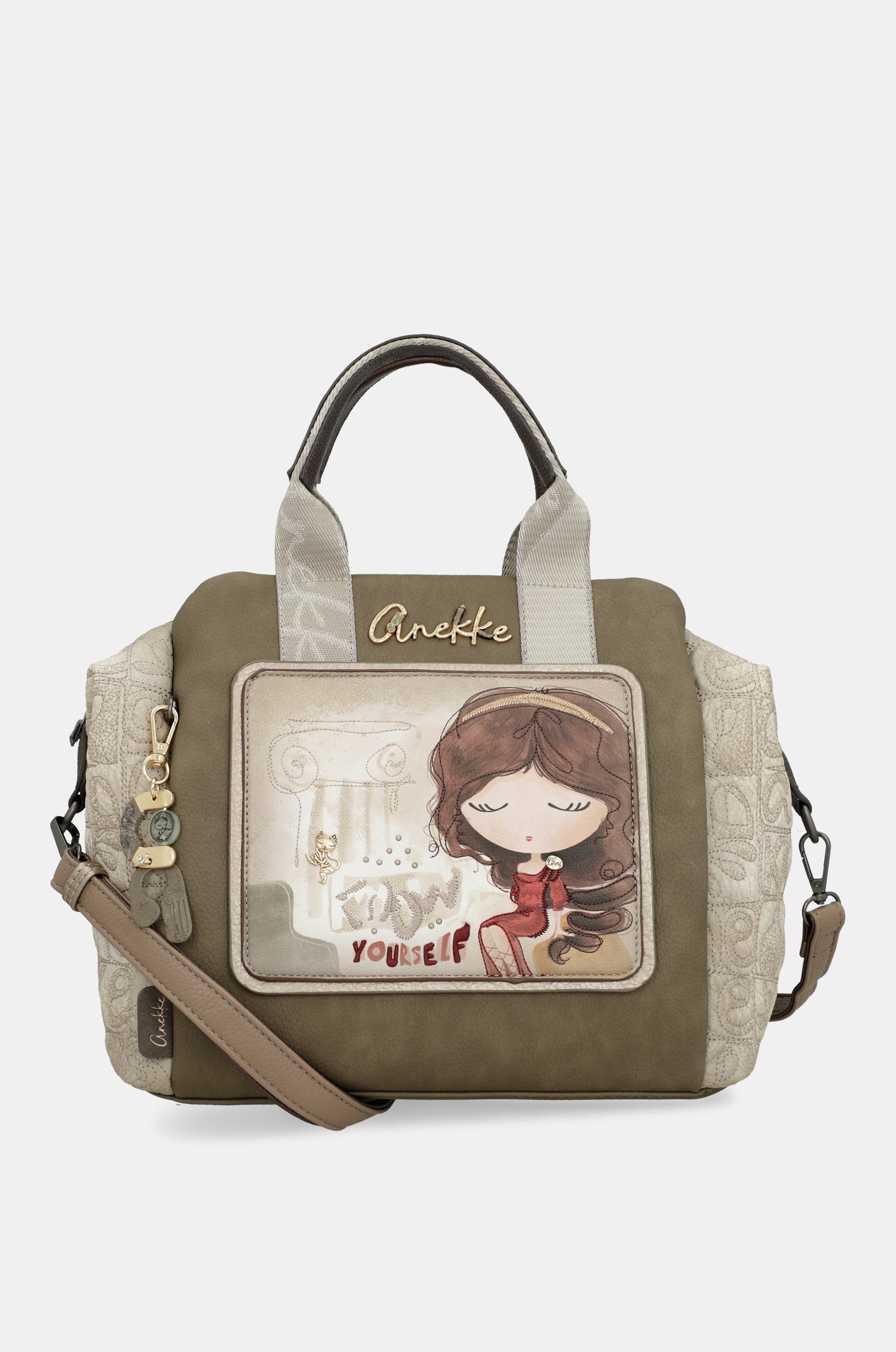 Borsa media con manico corto Muse