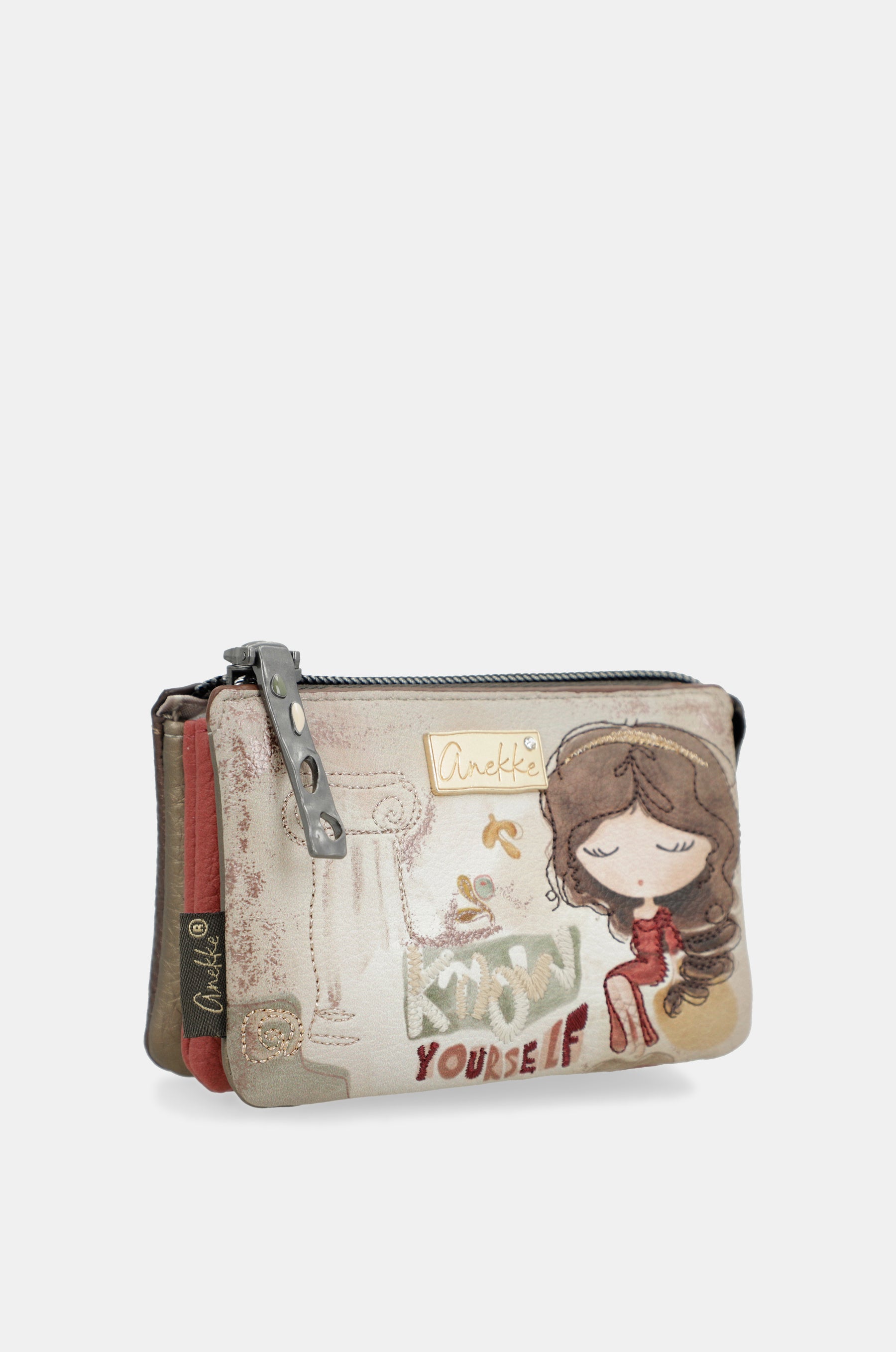 Portamonete a 3 scomparti Muse