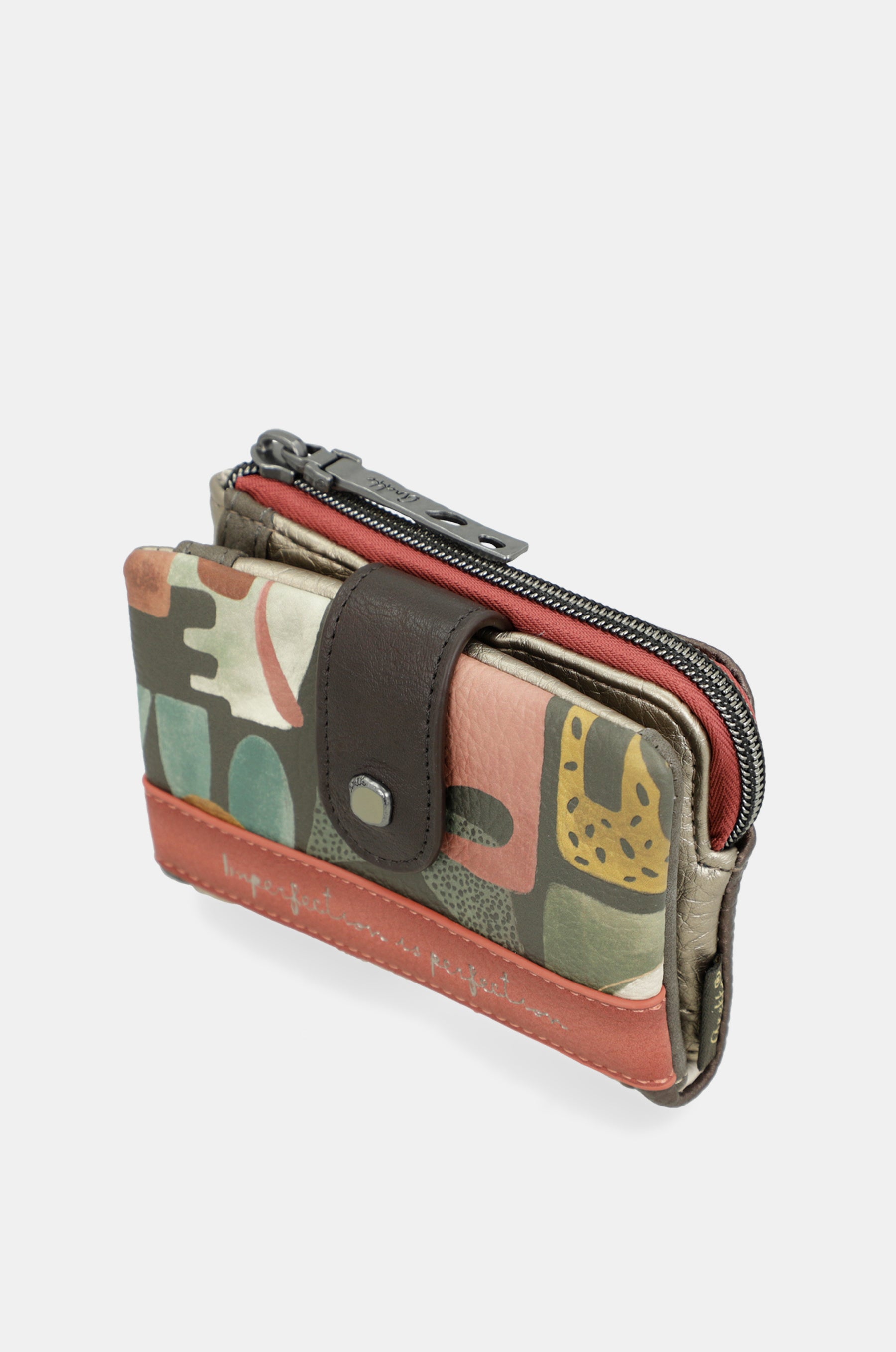 Portamonete piccolo flessibile RFID Muse