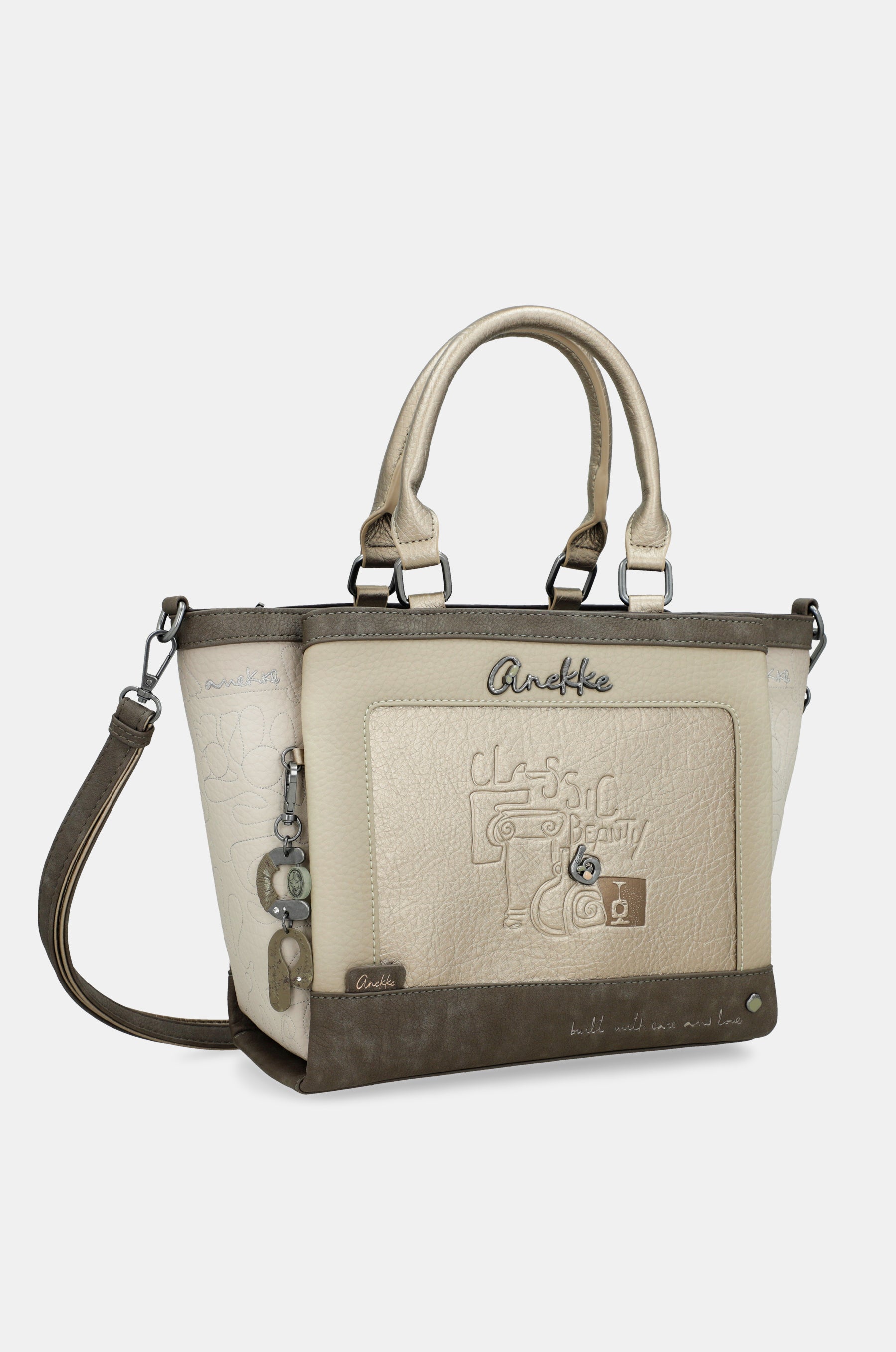 Borsa con manico corto Amphora