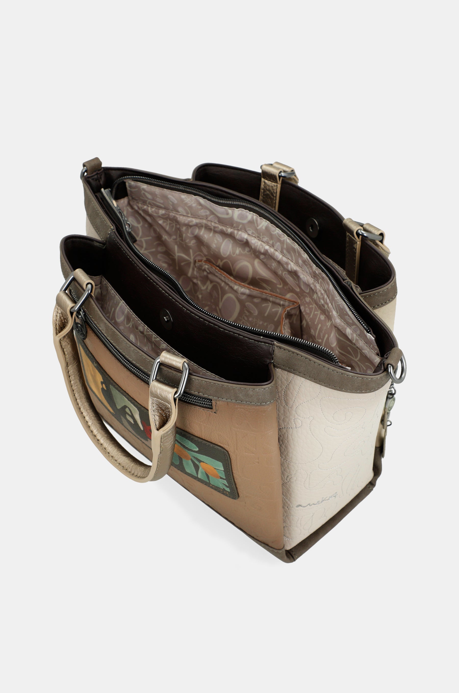 Borsa con manico corto Amphora