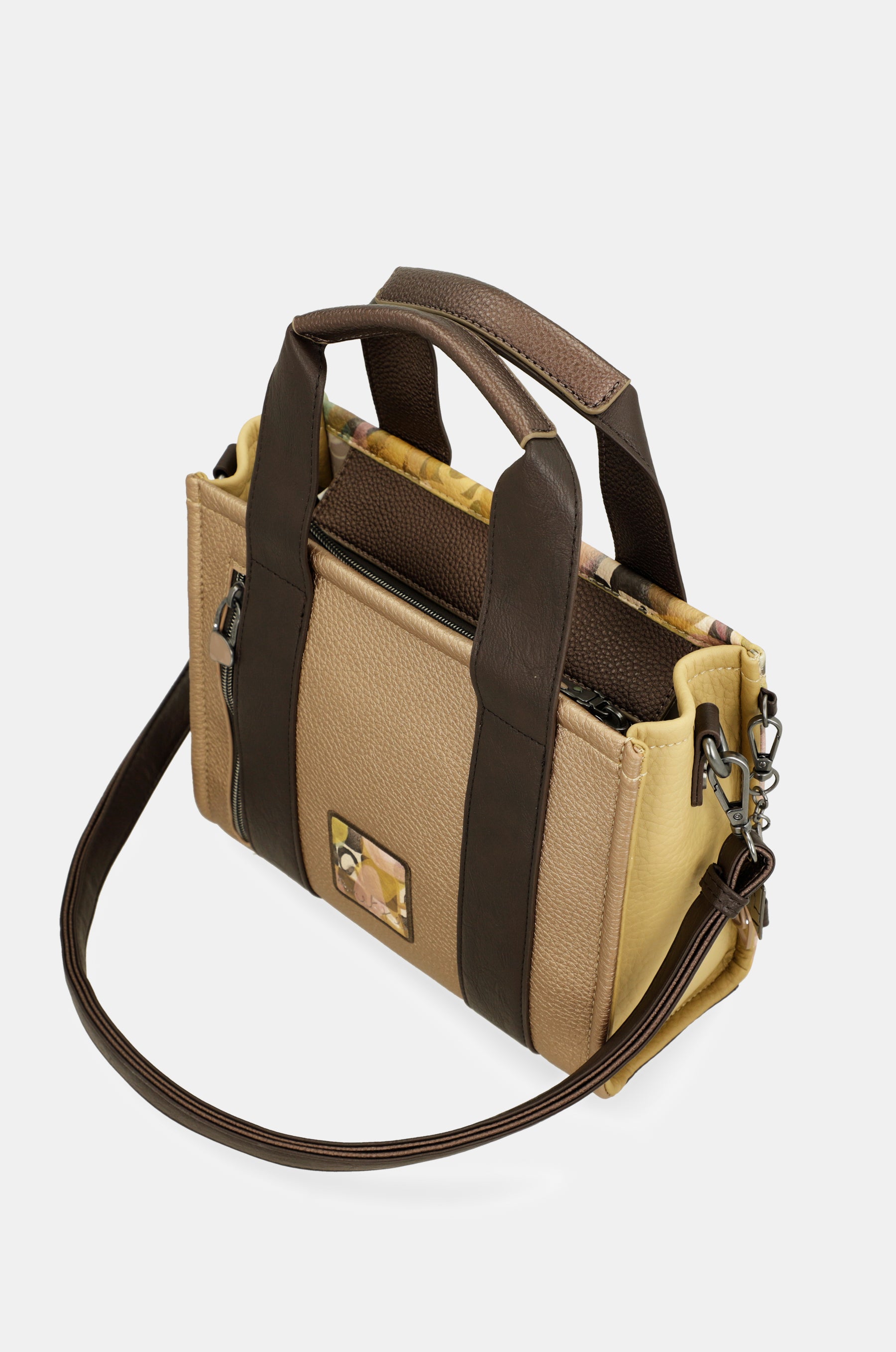 Borsa con due manici e tracolla Bloom