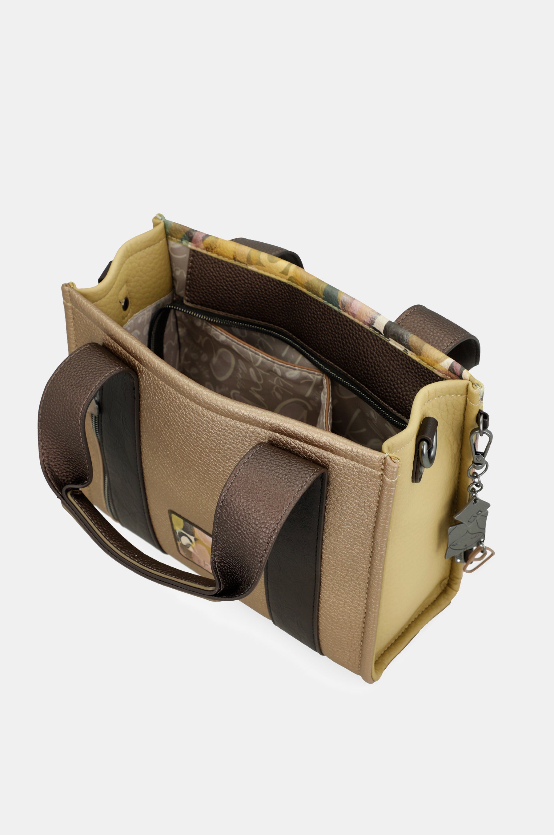 Borsa con due manici e tracolla Bloom