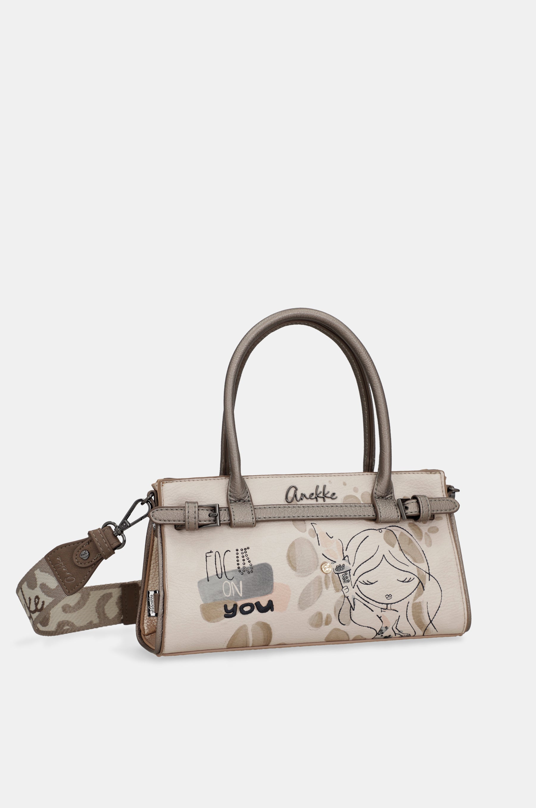 Borsa con due manici e tracolla Olympia
