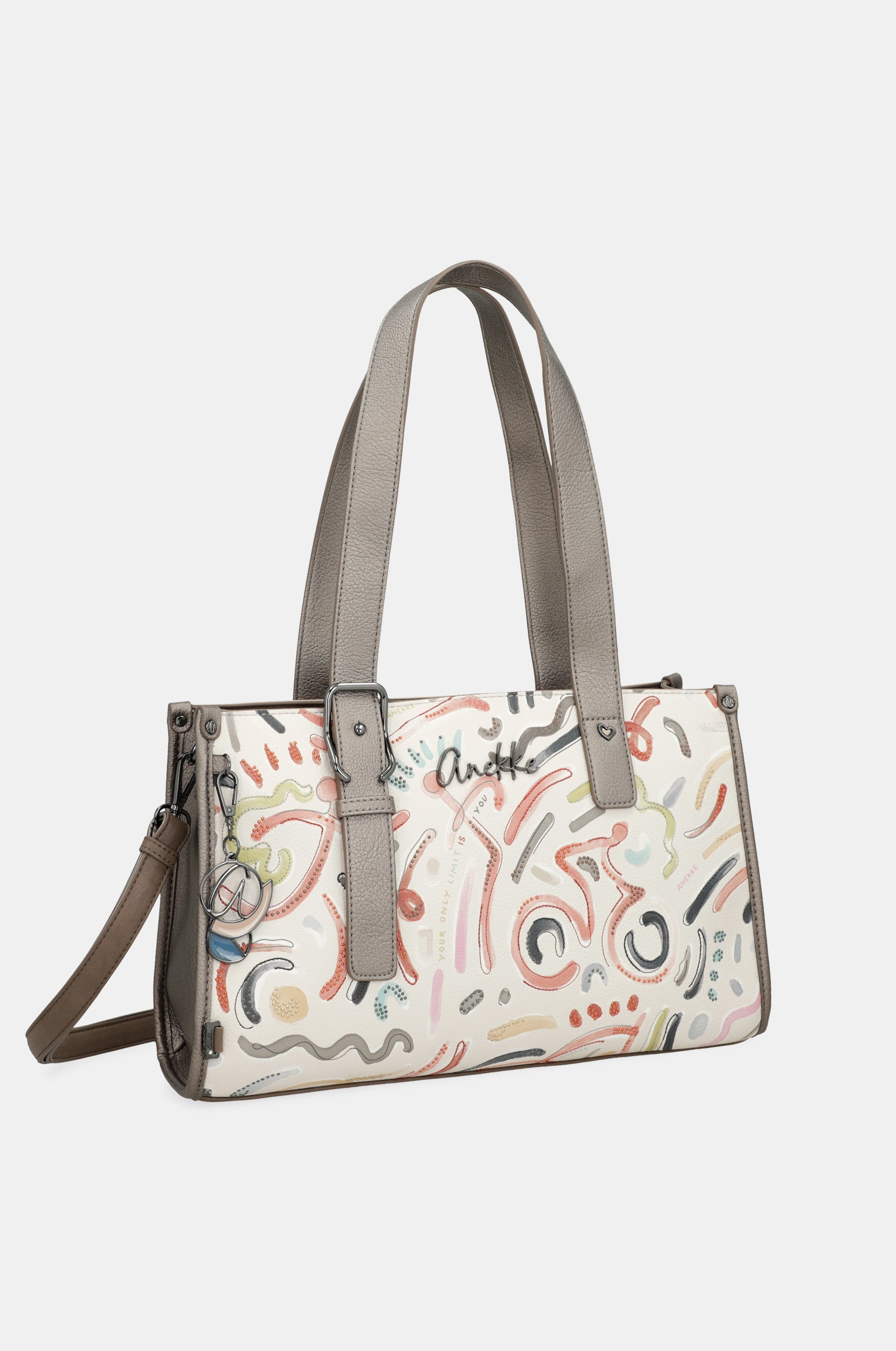 Borsa con due manici e tracolla Olympia