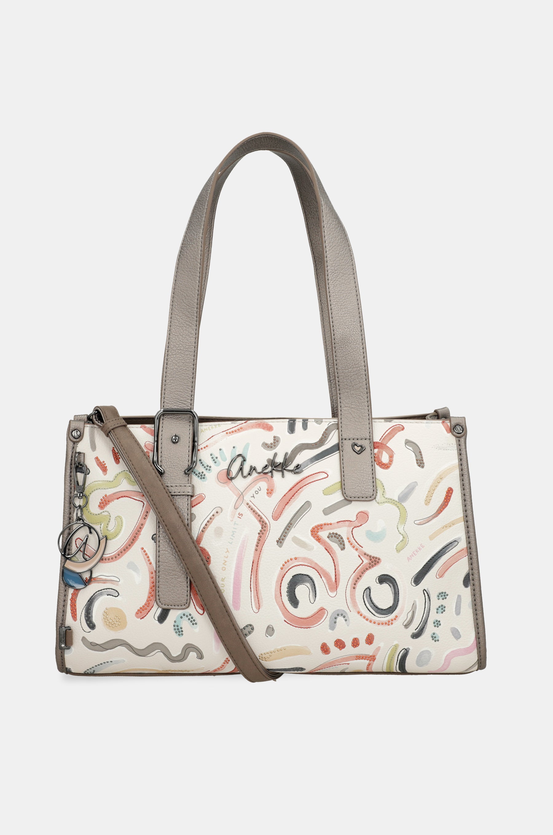 Borsa con due manici e tracolla Olympia