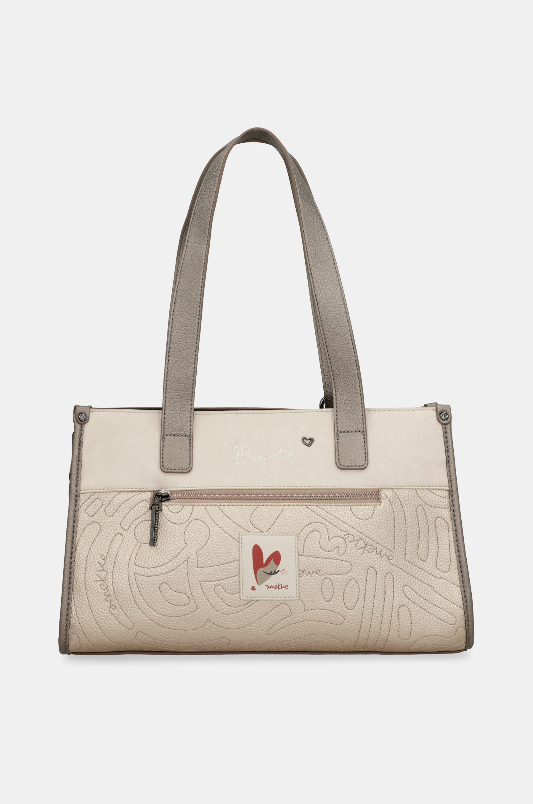 Borsa con due manici e tracolla Olympia