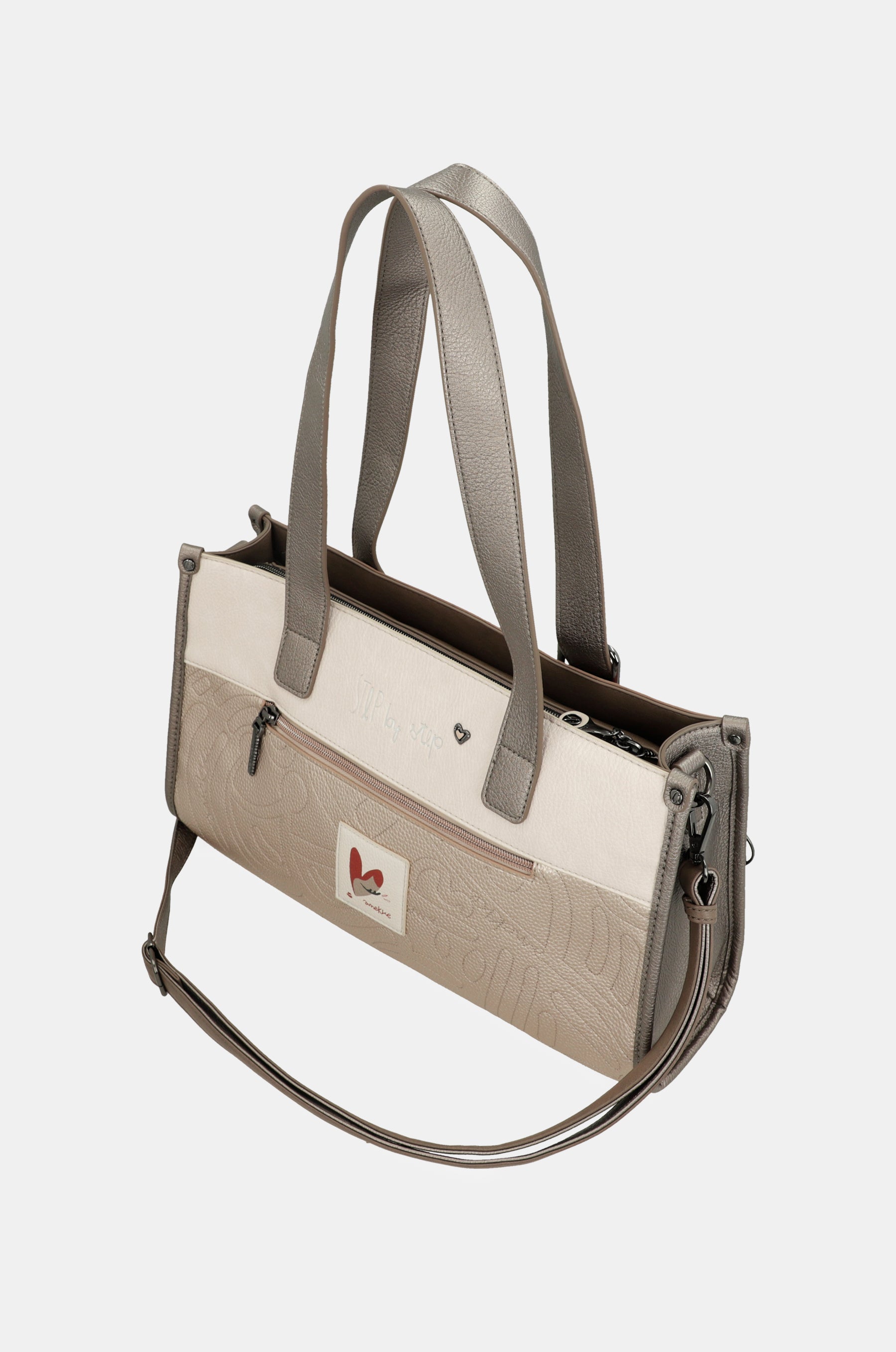 Borsa con due manici e tracolla Olympia