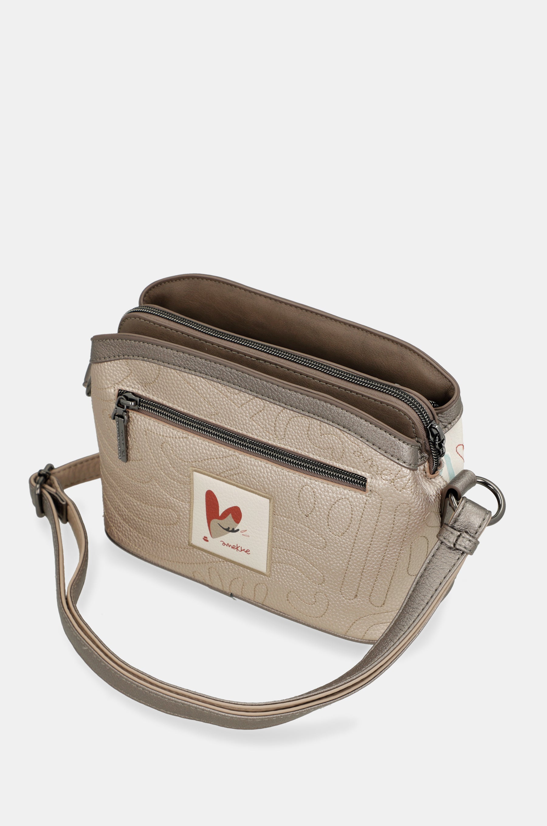 Borsa a tracolla con 3 scomparti Olympia