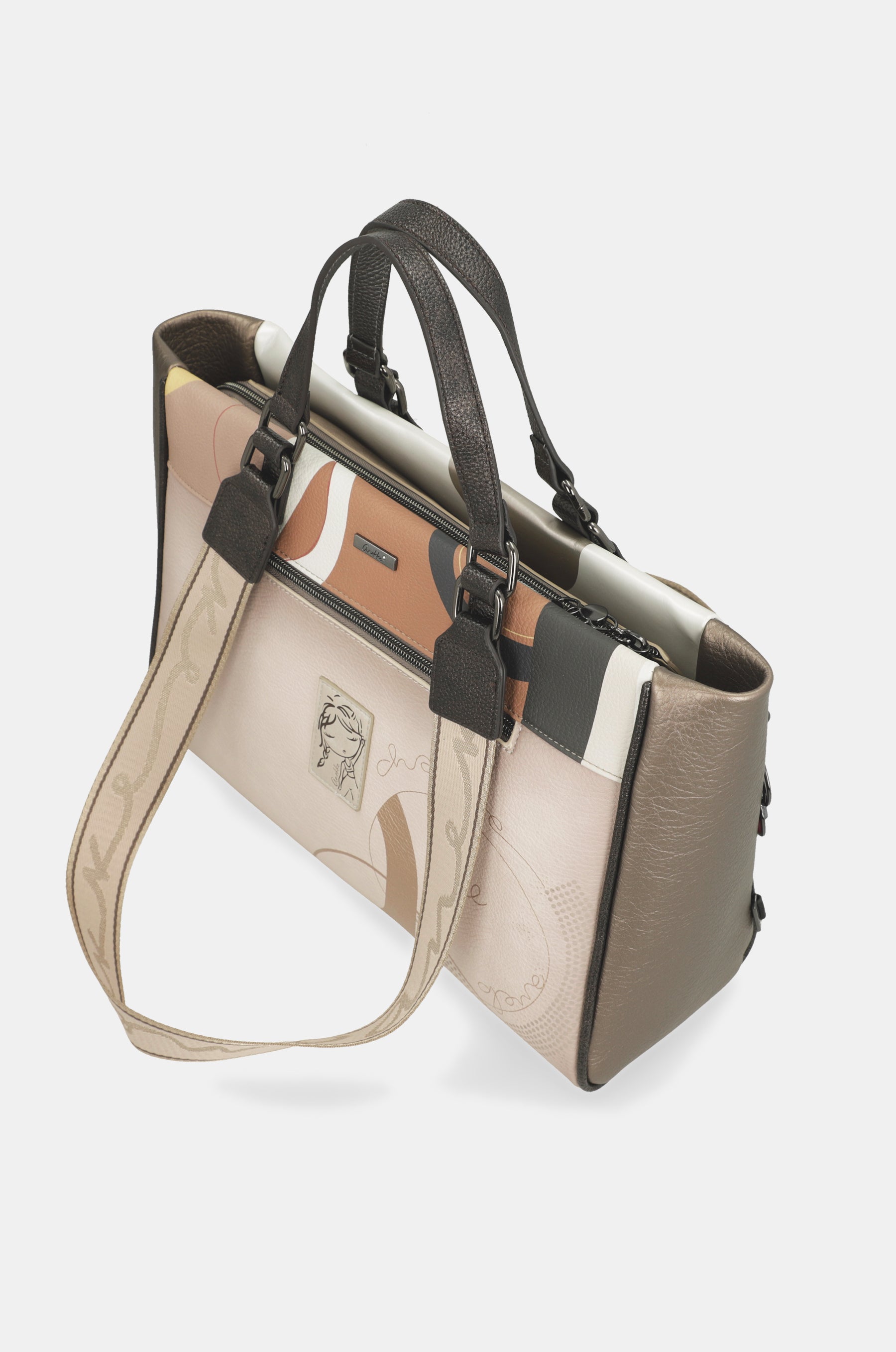 Borsa a doppio manico Eikon