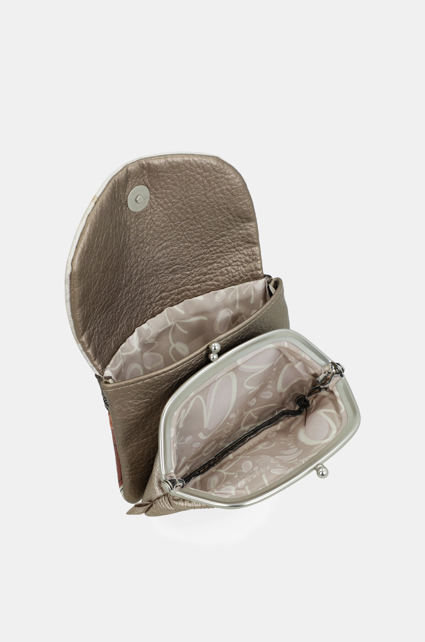 Portamonete con patta Sophia