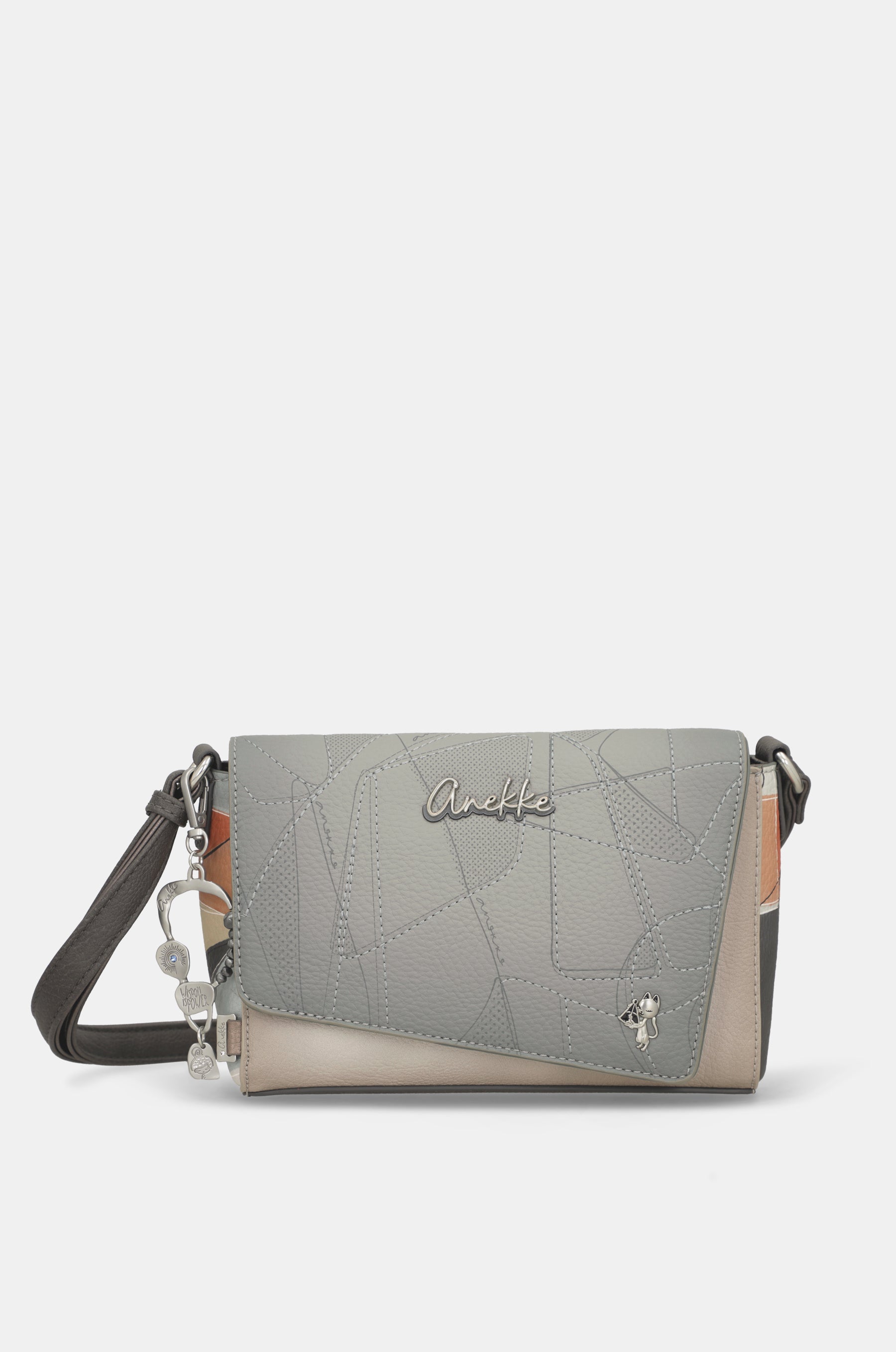 Borsa a tracolla con patta Auralis