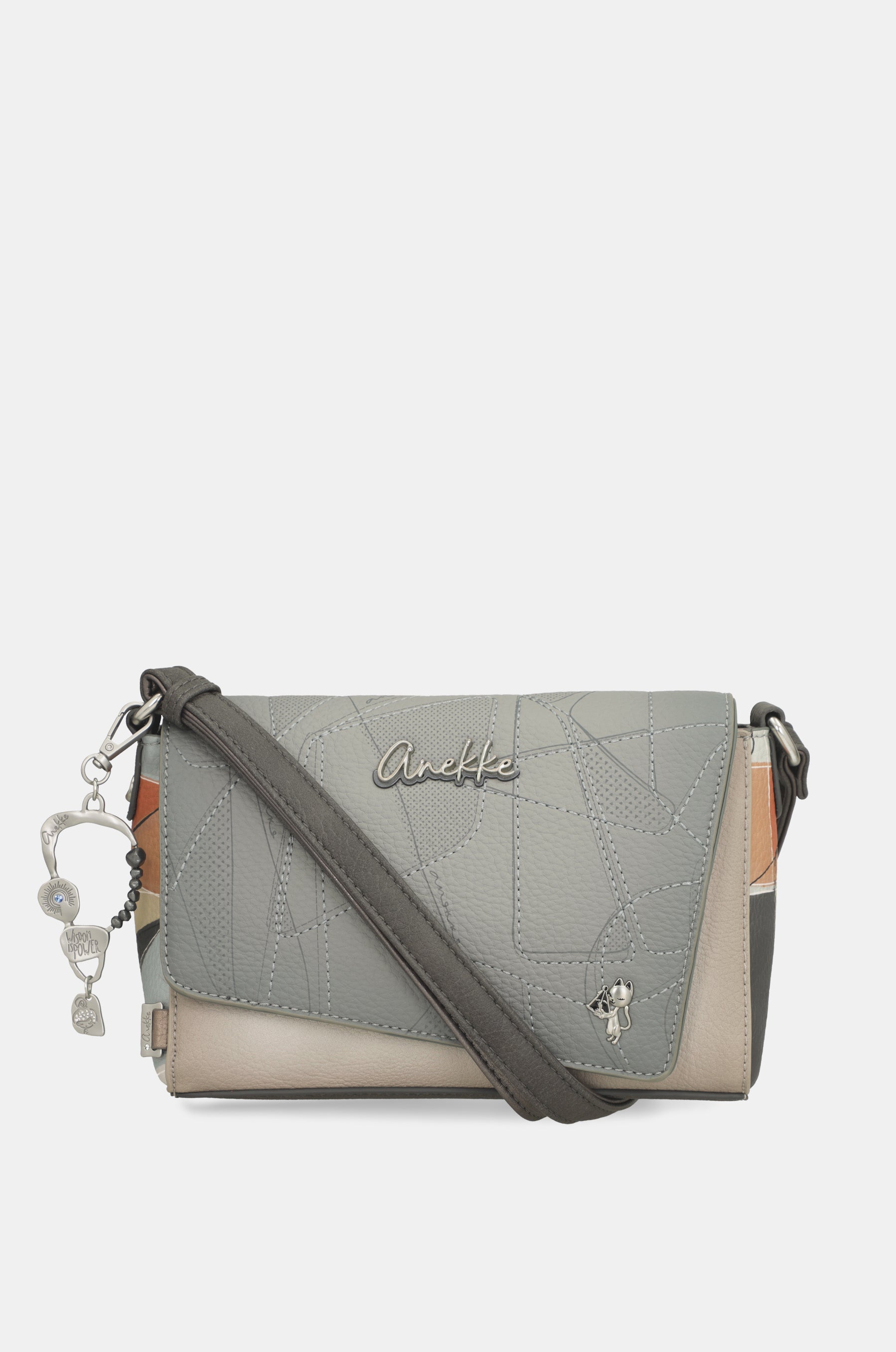 Borsa a tracolla con patta Auralis