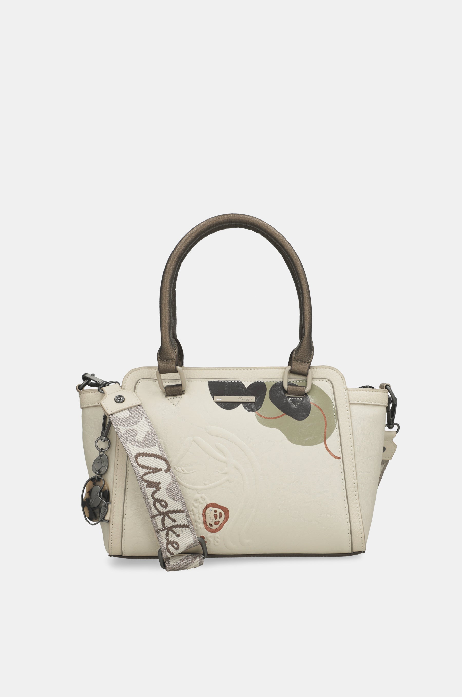 Borsa con manico corto e tracolla Gaia
