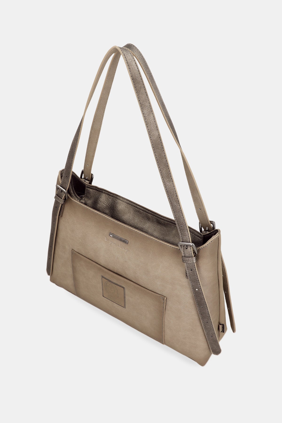 Borsa a spalla Taupe