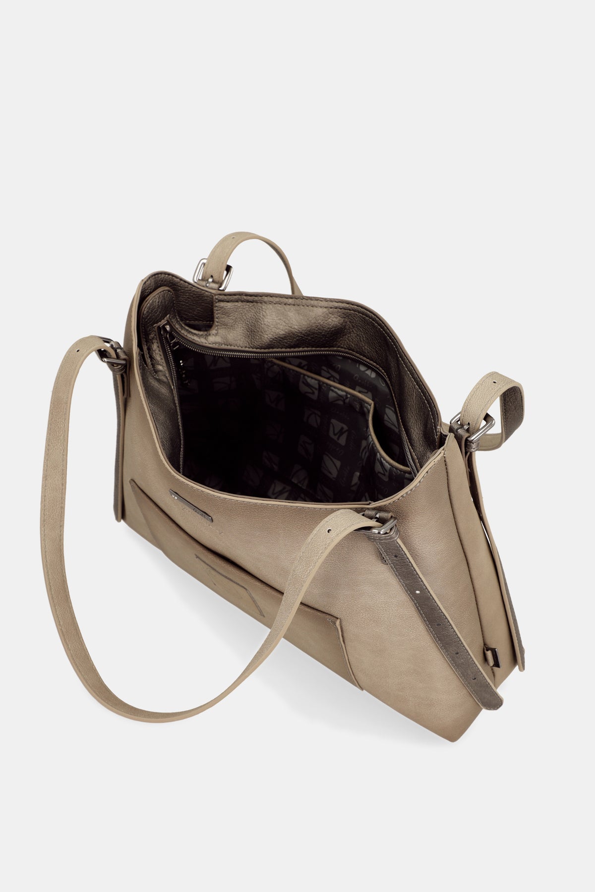 Borsa a spalla Taupe